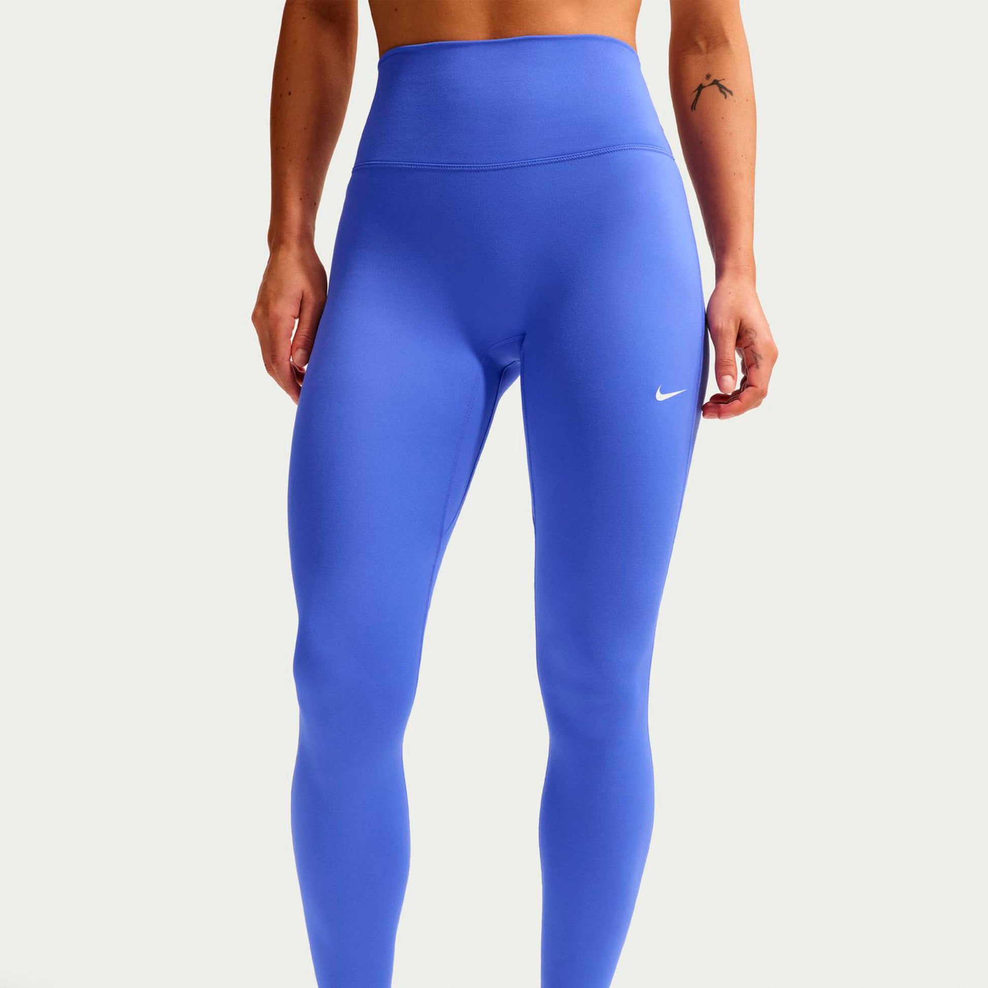 Nike Dri-Fit One High Rise Malla Mujeres-azul