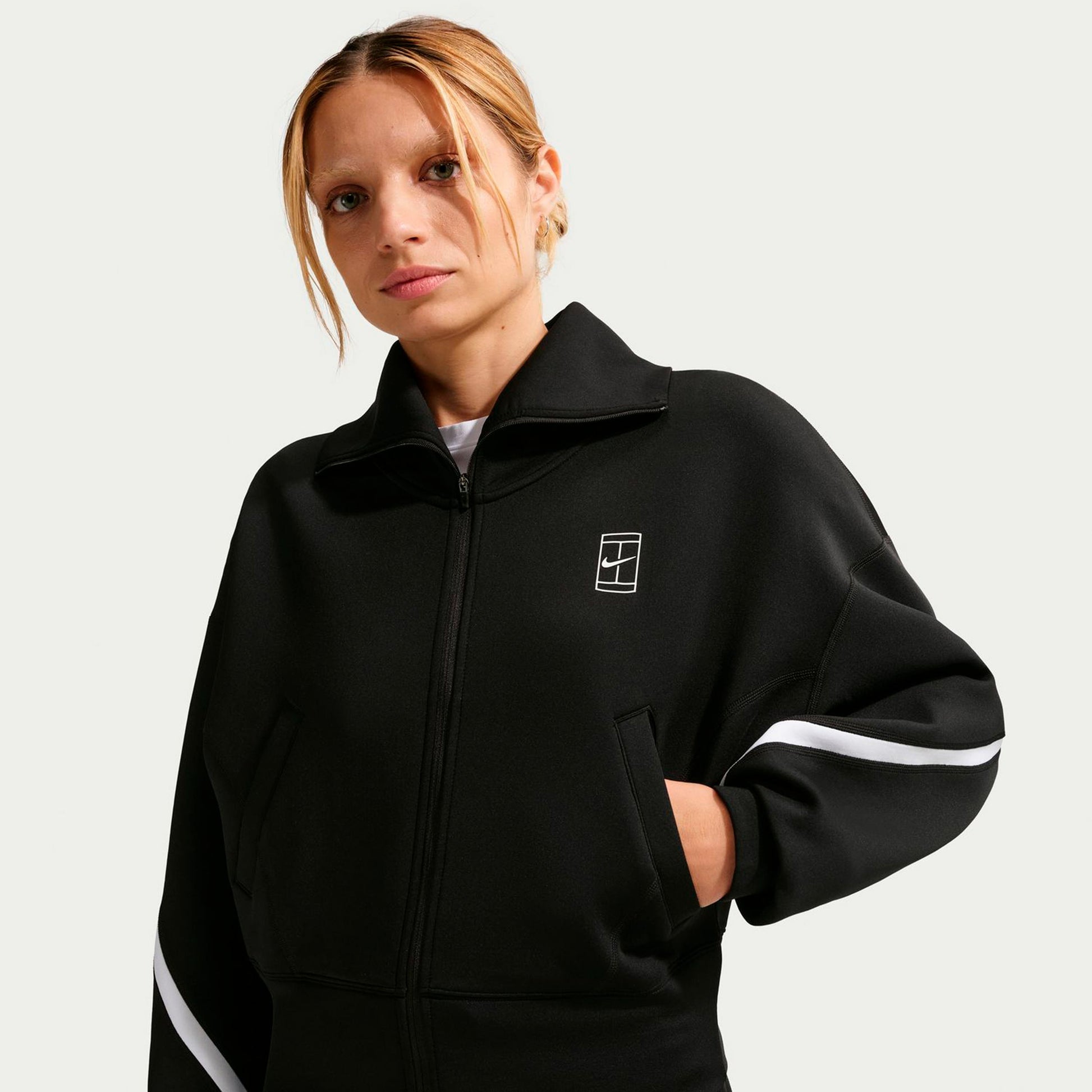 Nike Court Dri-Fit Advantage  Chaqueta de entrenamiento Mujeres-negro