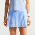 Dri-Fit Victory High Rise Pleated Falda Mujeres - azul claro