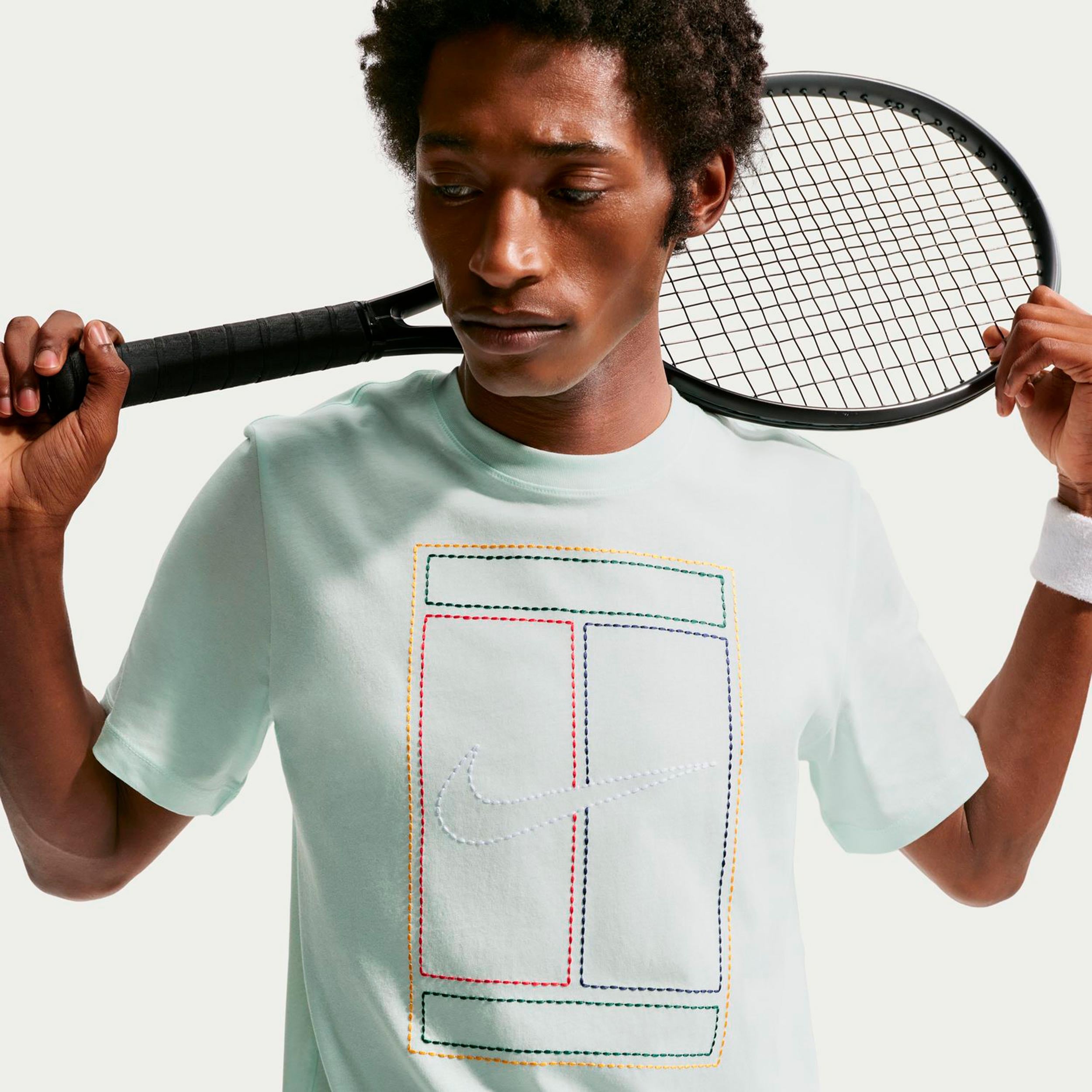 Nike Court Heritage Camiseta de manga corta Hombres - menta