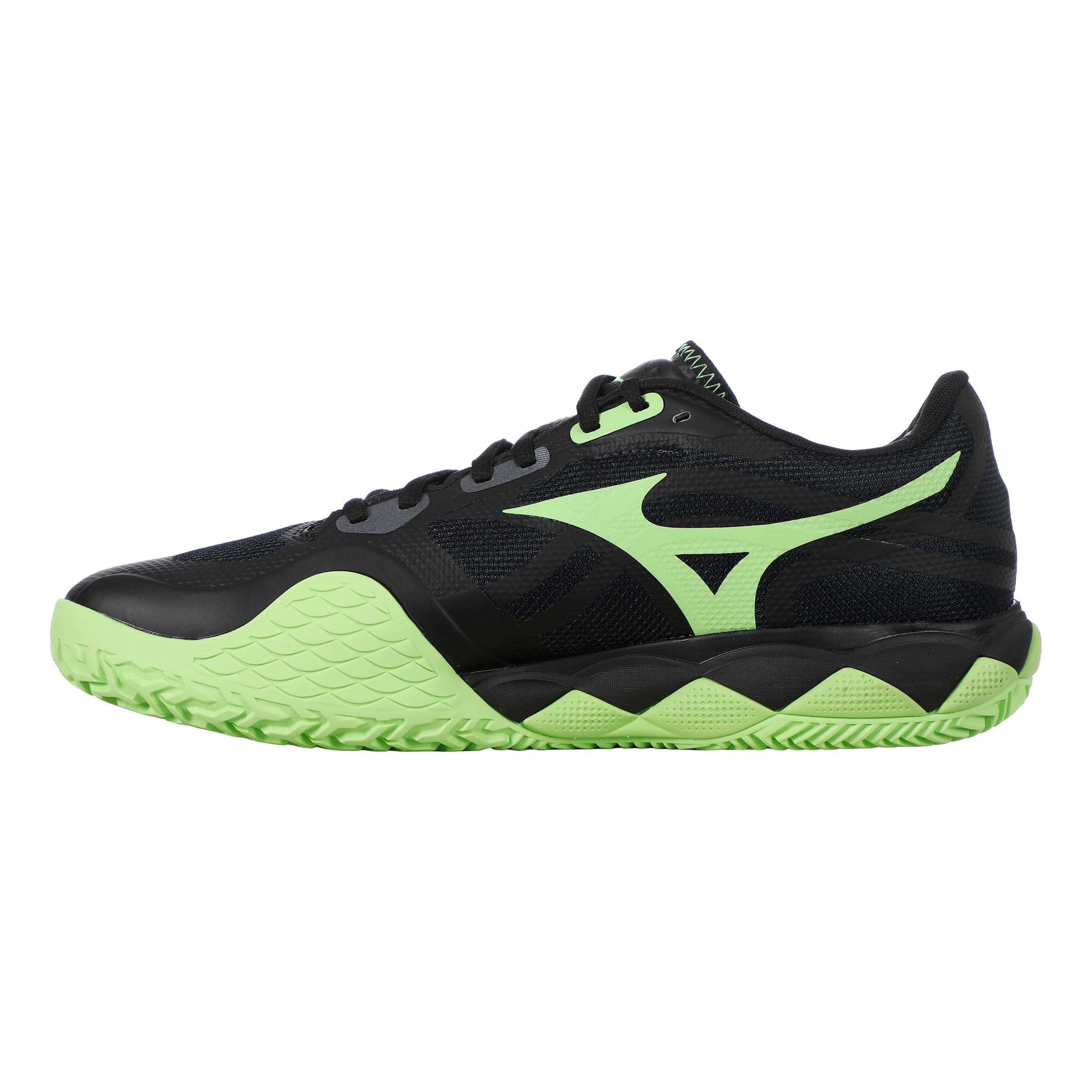 Wave Enforce Tour 2 Zapatilla de pádel Hombres - negro, verde neón