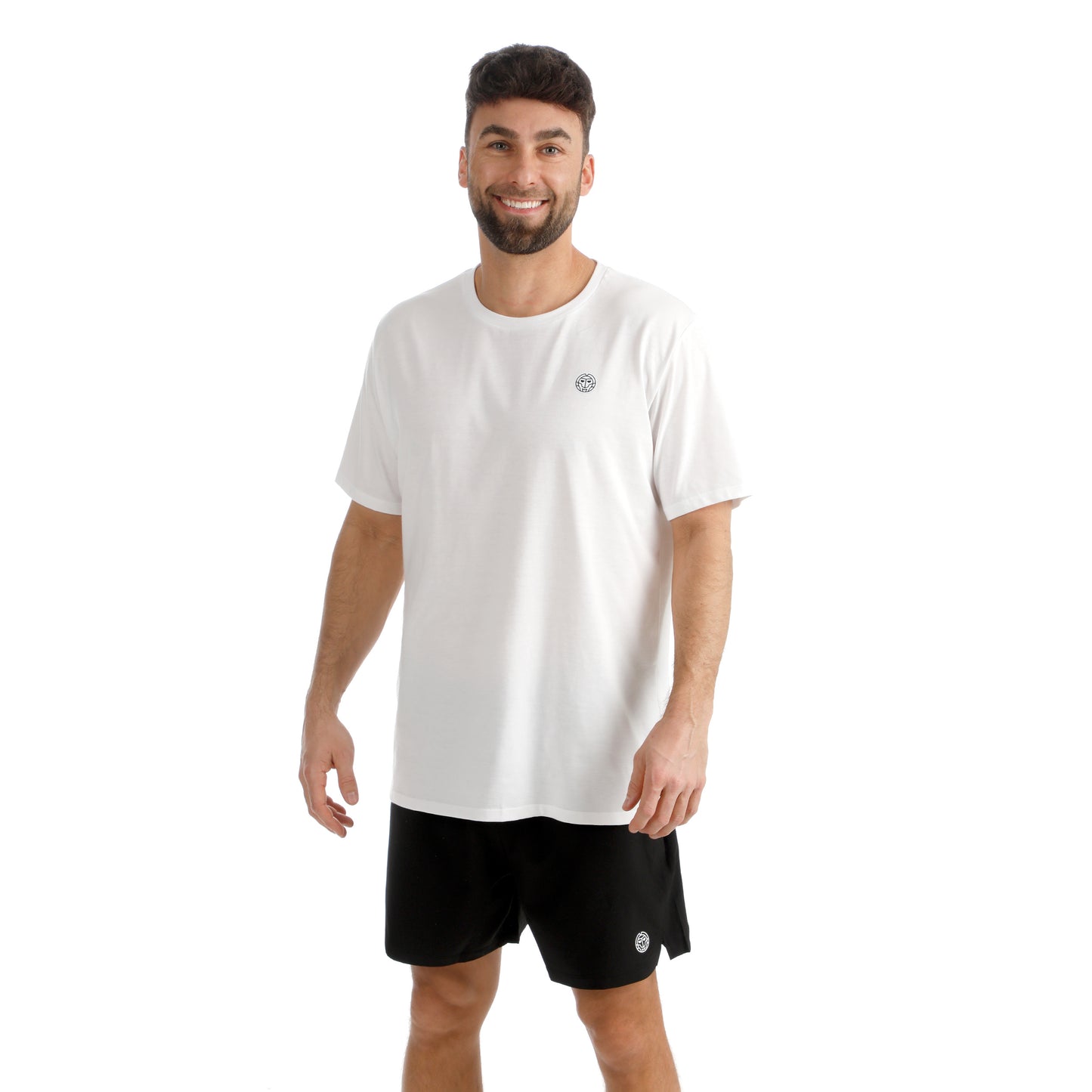 BIDI BADU Crew 2.0 Chill Camiseta de manga corta Hombres-blanco