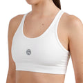 Crew 2.0 Sujetador deportivo Mujeres-blanco