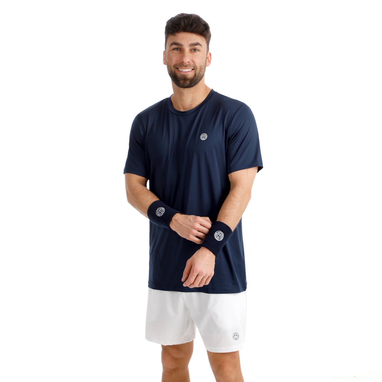 BIDI BADU Crew 2.0 Camiseta de manga corta Hombres-azul oscuro