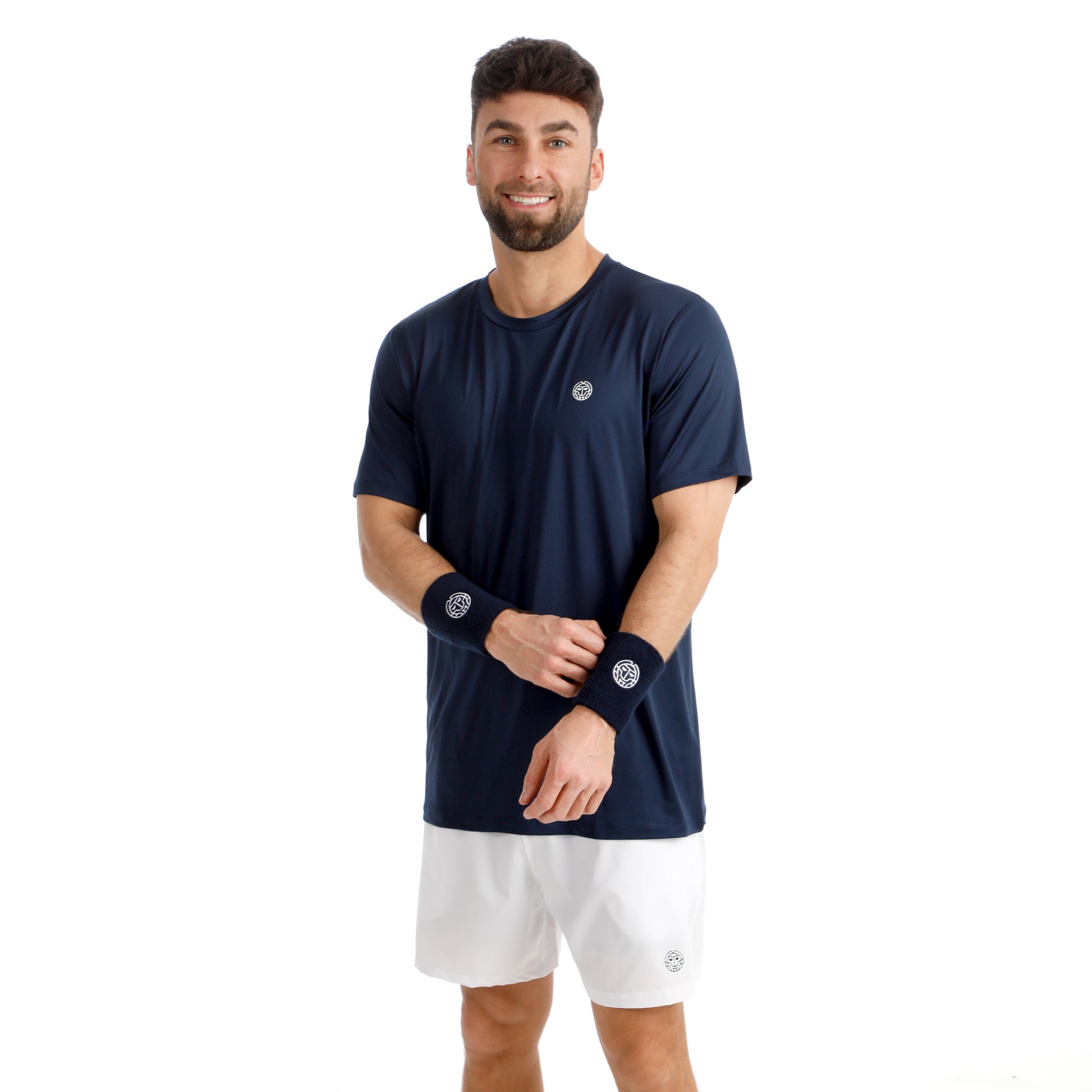 BIDI BADU Crew 2.0 Camiseta de manga corta Hombres-azul oscuro