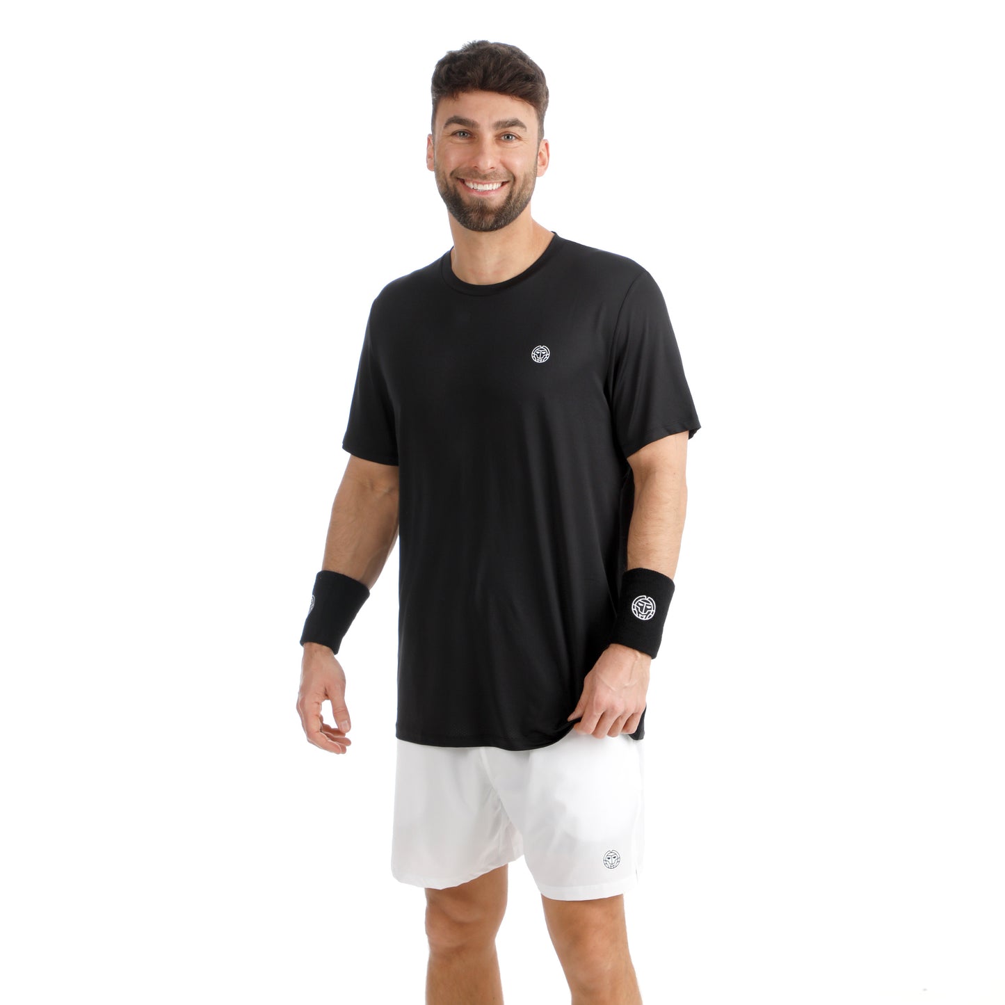 BIDI BADU Crew 2.0 Camiseta de manga corta Hombres-negro