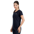 Crew 2.0 Chill Camiseta de manga corta Mujeres-azul oscuro