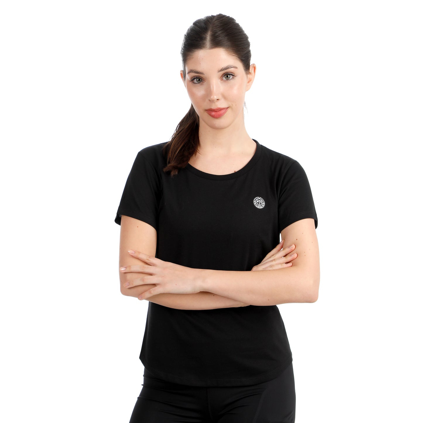 BIDI BADU Crew 2.0 Chill Camiseta de manga corta Mujeres-negro