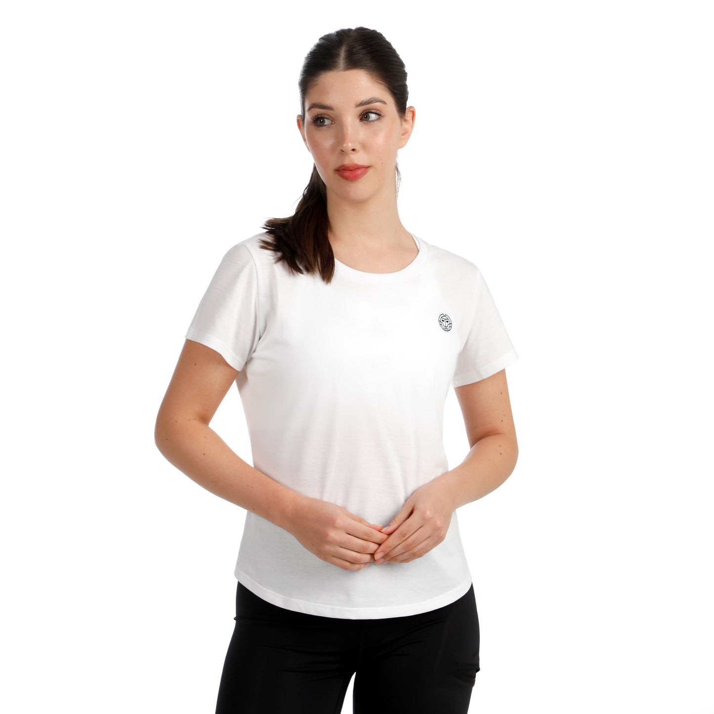 BIDI BADU Crew 2.0 Chill Camiseta de manga corta Mujeres-blanco