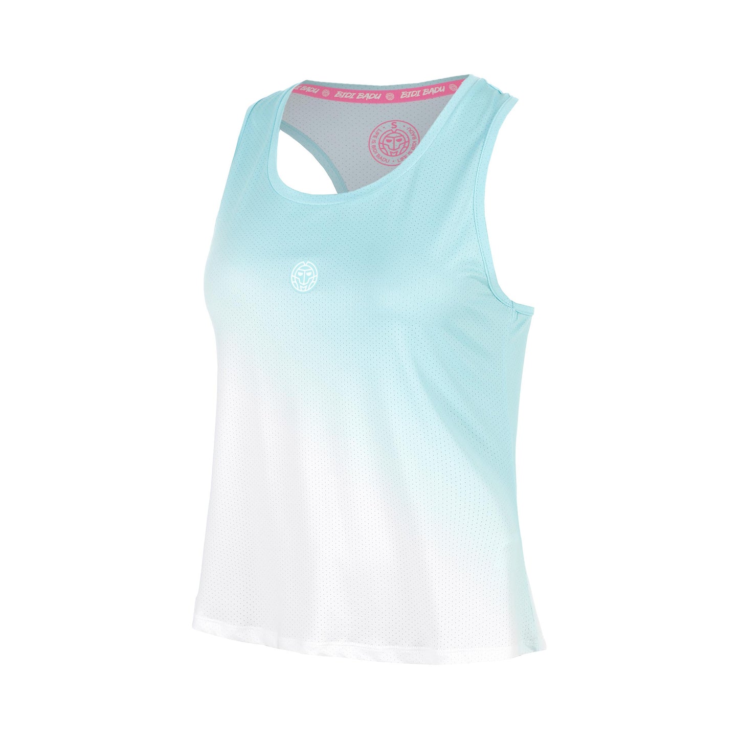 BIDI BADU Crew 2.0 Fade Racerback Camiseta de tirantes Chicas-turquesa