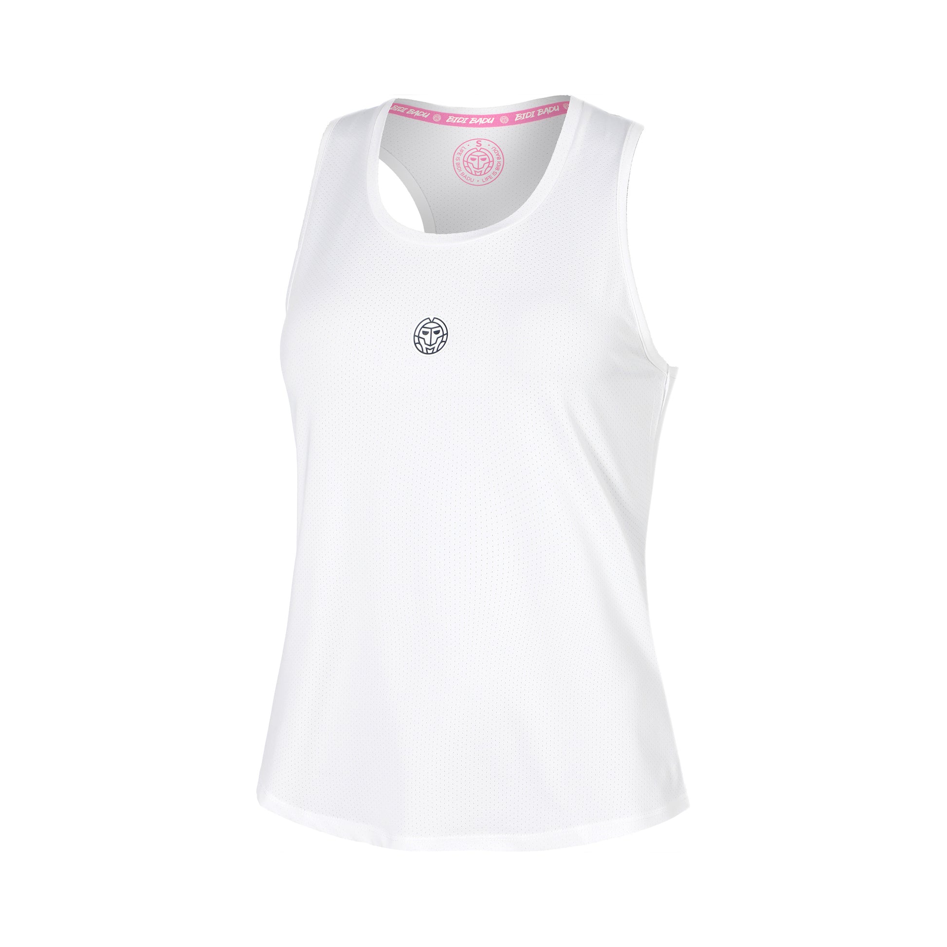 BIDI BADU Crew 2.0 Racerback Camiseta de tirantes Chicas-blanco