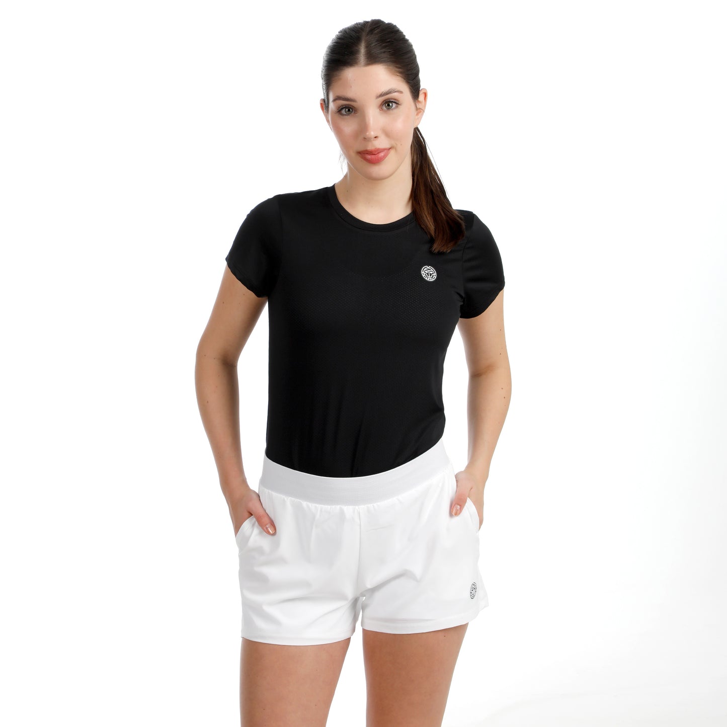 BIDI BADU Crew 2.0 Camiseta de manga corta Mujeres-negro