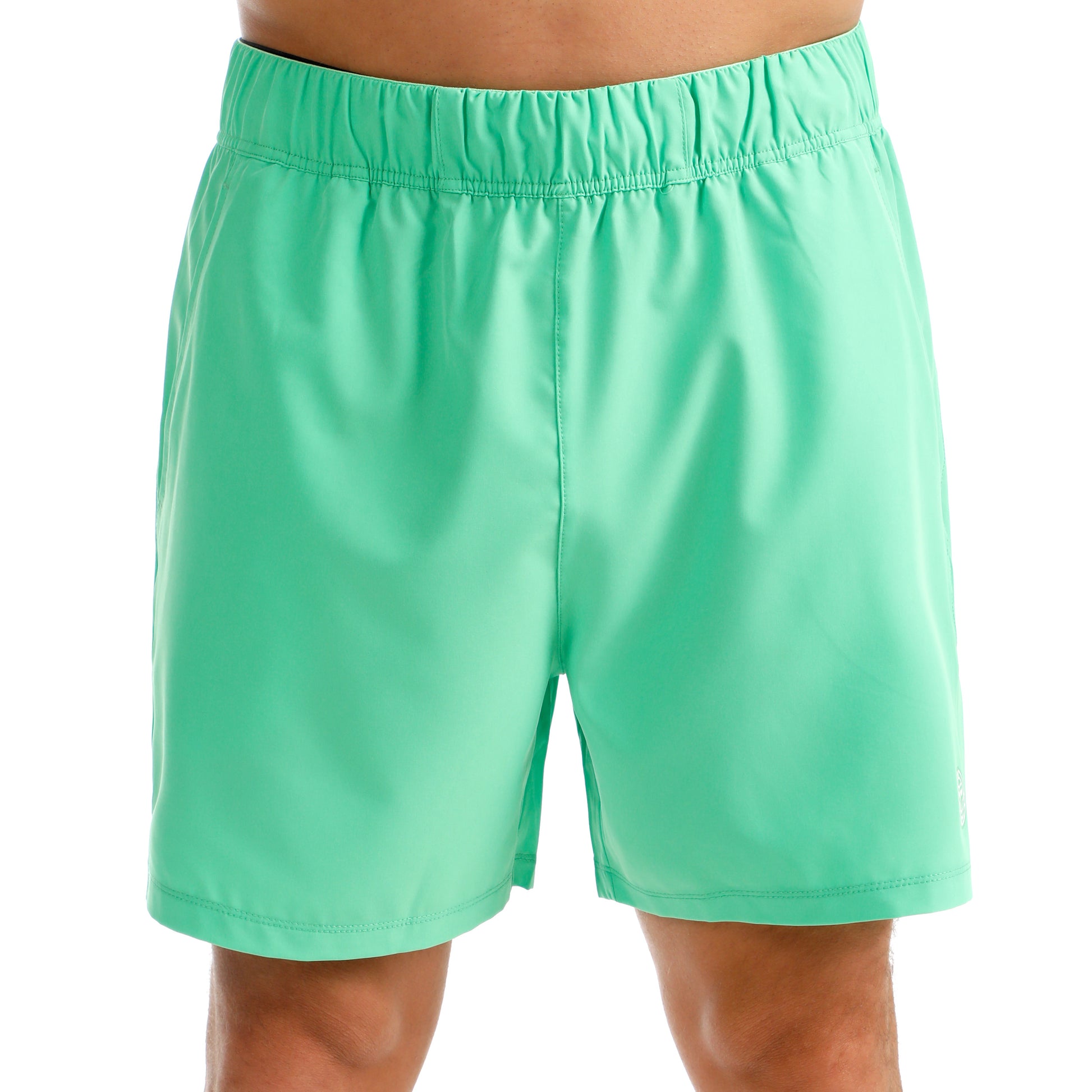 BIDI BADU Crew 2.0 7in Shorts Hombres-verde