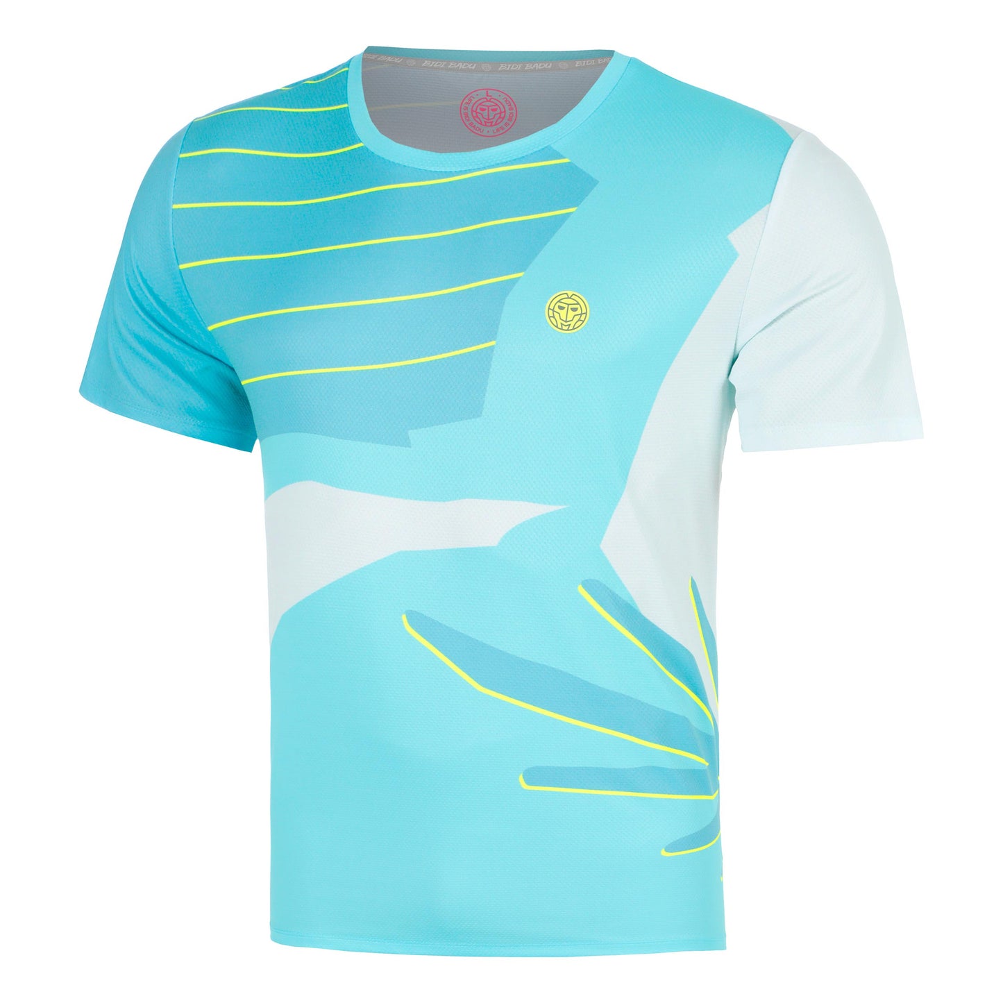 BIDI BADU Hey Laguna Camiseta de manga corta Hombres-turquesa, multicolor
