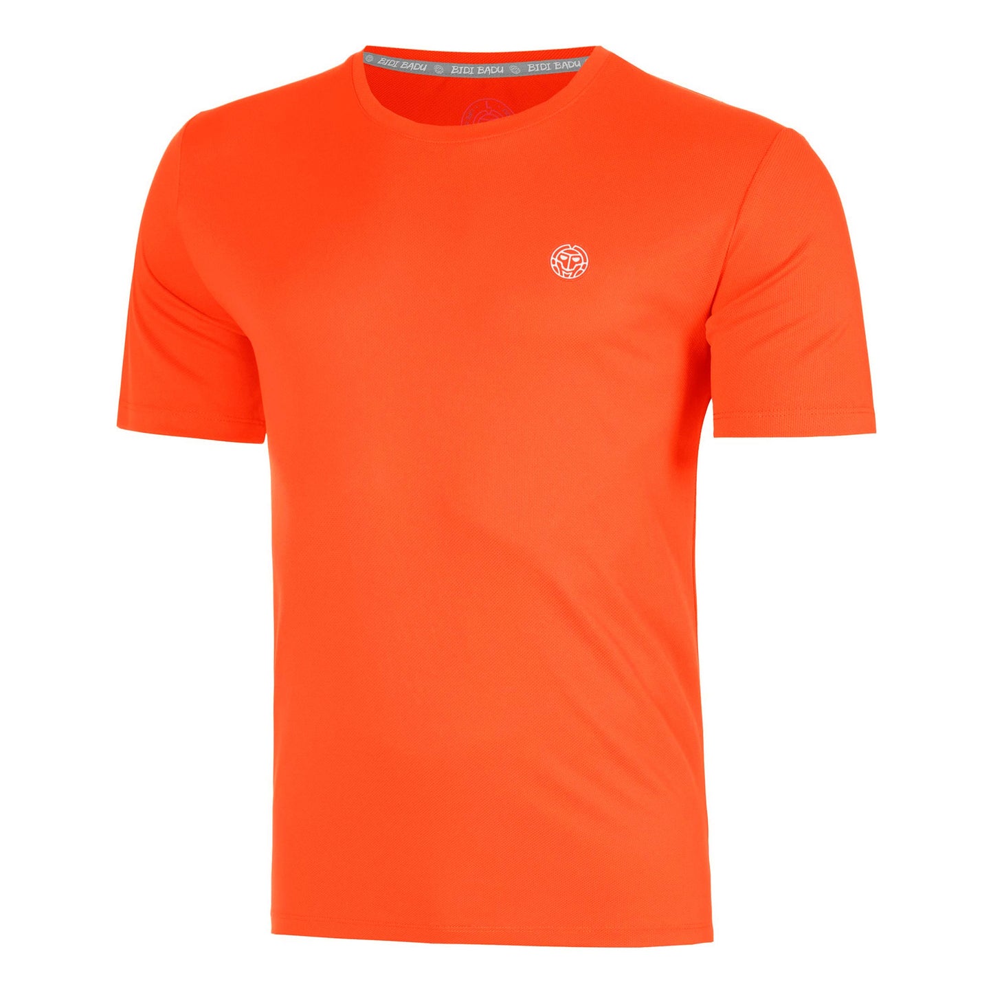 BIDI BADU Solid Camiseta de manga corta Hombres-coral