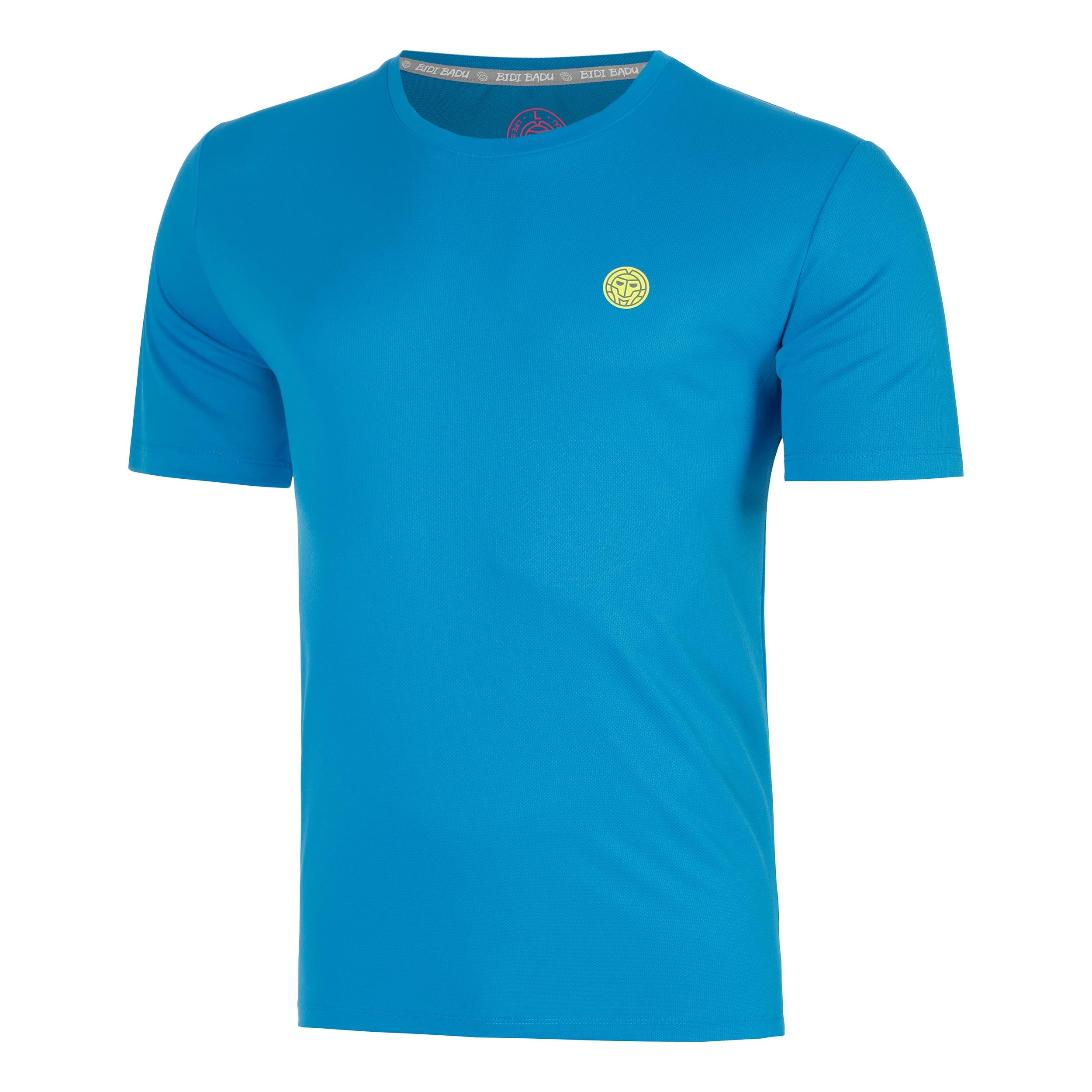 BIDI BADU Out of Control Camiseta de manga corta Hombres - azul, amarillo neón