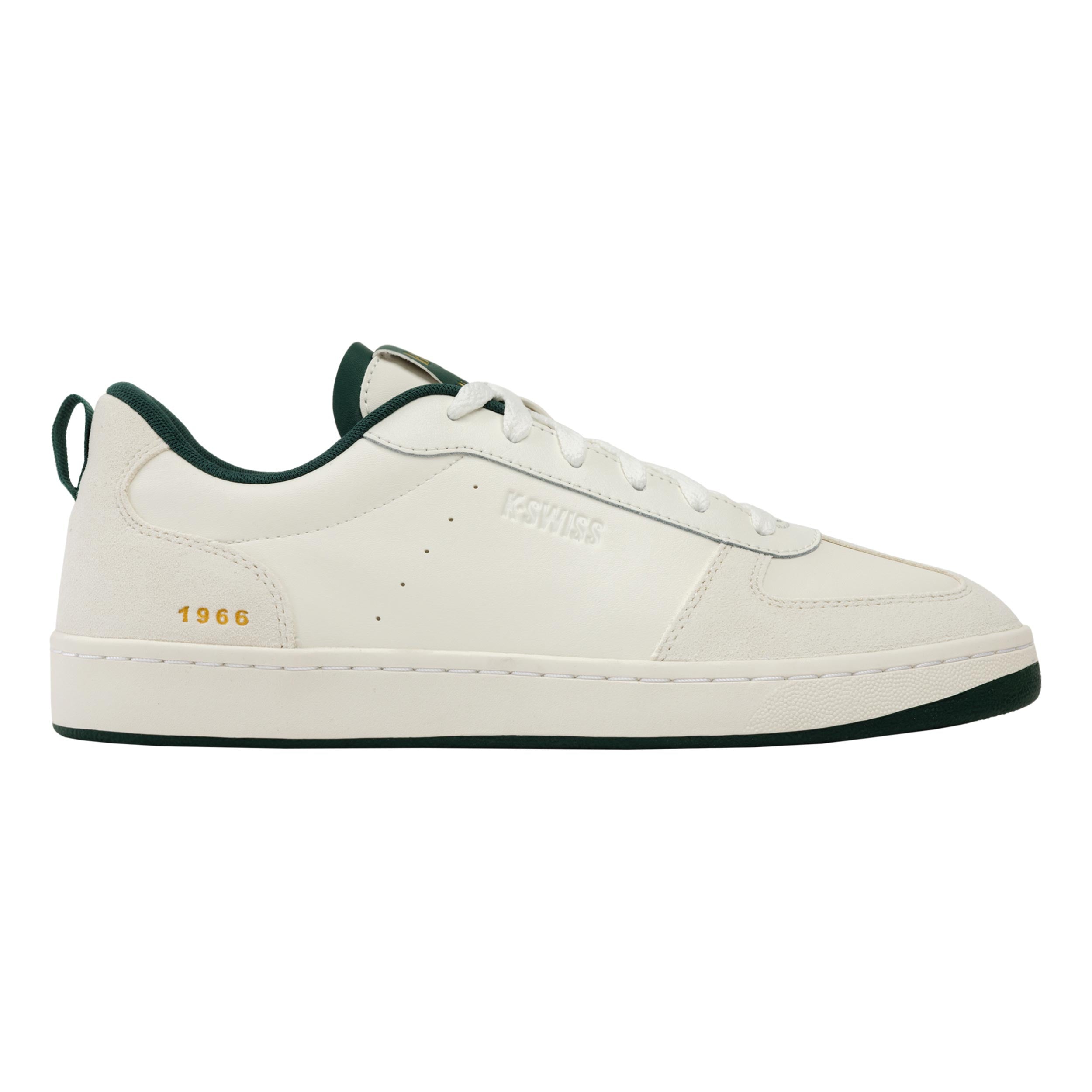 K-Swiss Court Varsity Zapatilla de ocio Hombres-blanco, negro