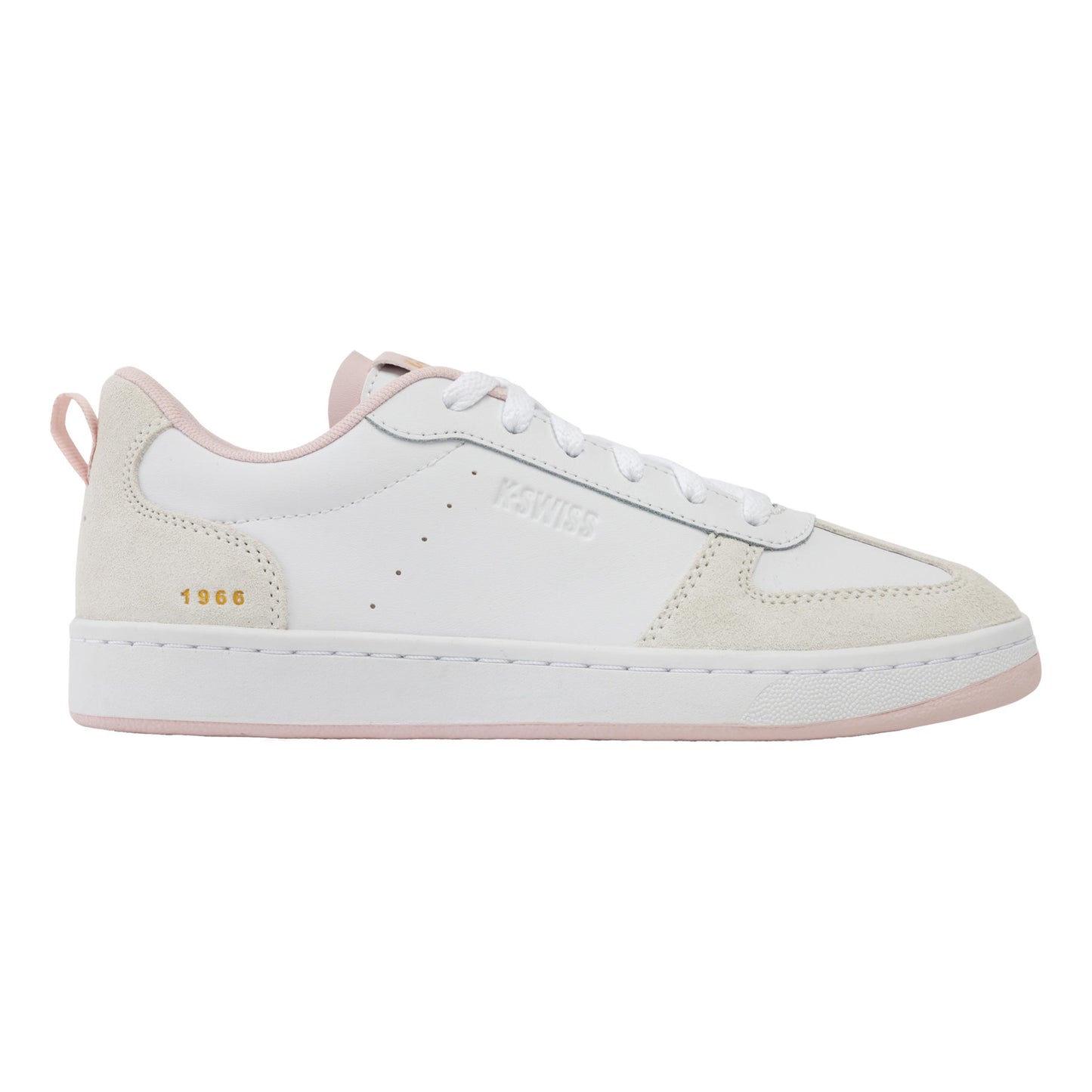 K-Swiss Court Varsity Zapatilla de ocio Mujeres-blanco, crema