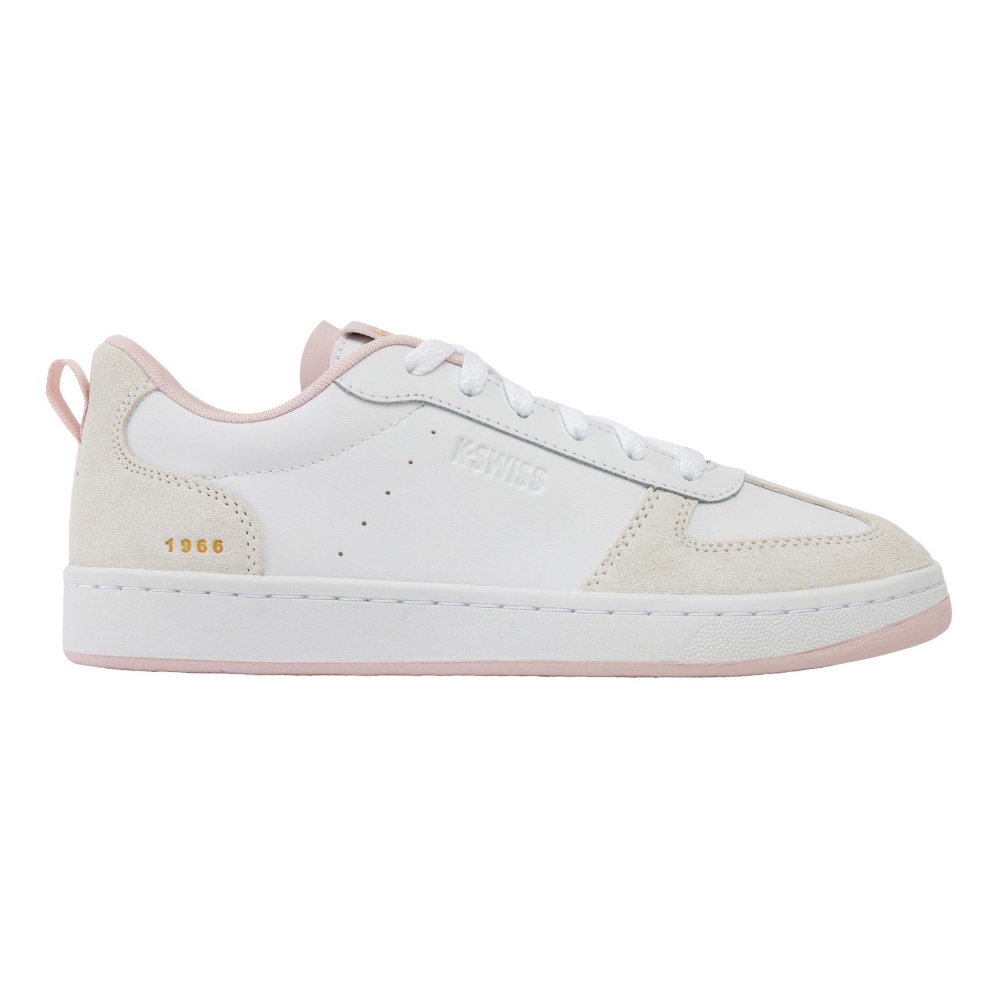 K-Swiss Court Varsity Zapatilla de ocio Mujeres-blanco, crema