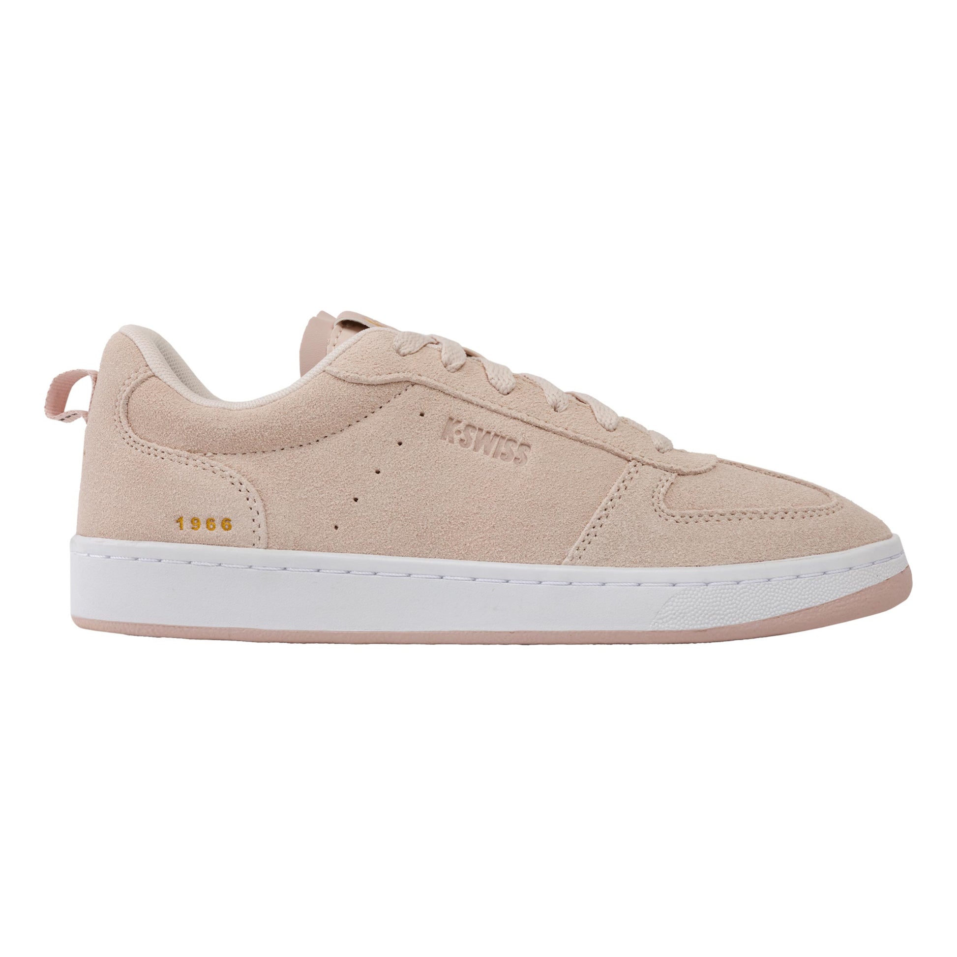 K-Swiss Court Varsity Sde Zapatilla de ocio Mujeres-albaricoque, rosa