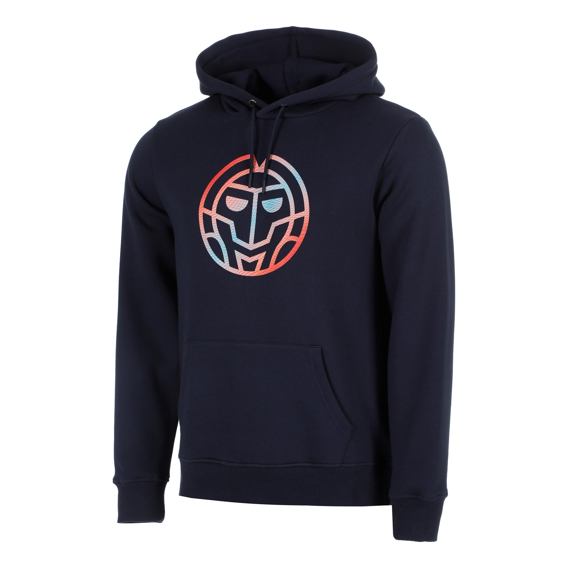 BIDI BADU Out of Control Logo Sudadera con capucha Hombres-azul oscuro