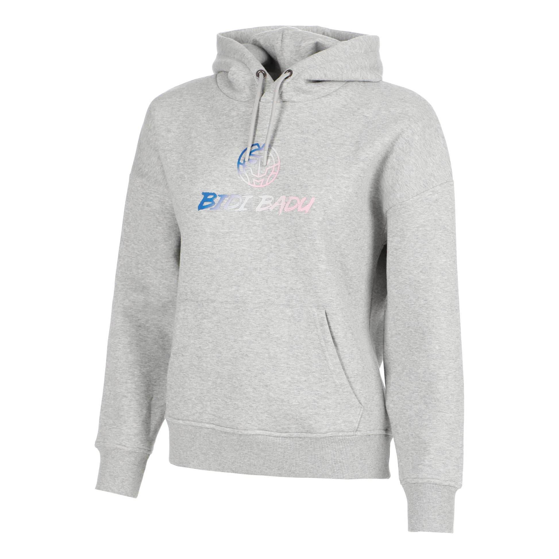 BIDI BADU Hey Laguna Logo  Sudadera con capucha Mujeres-gris claro