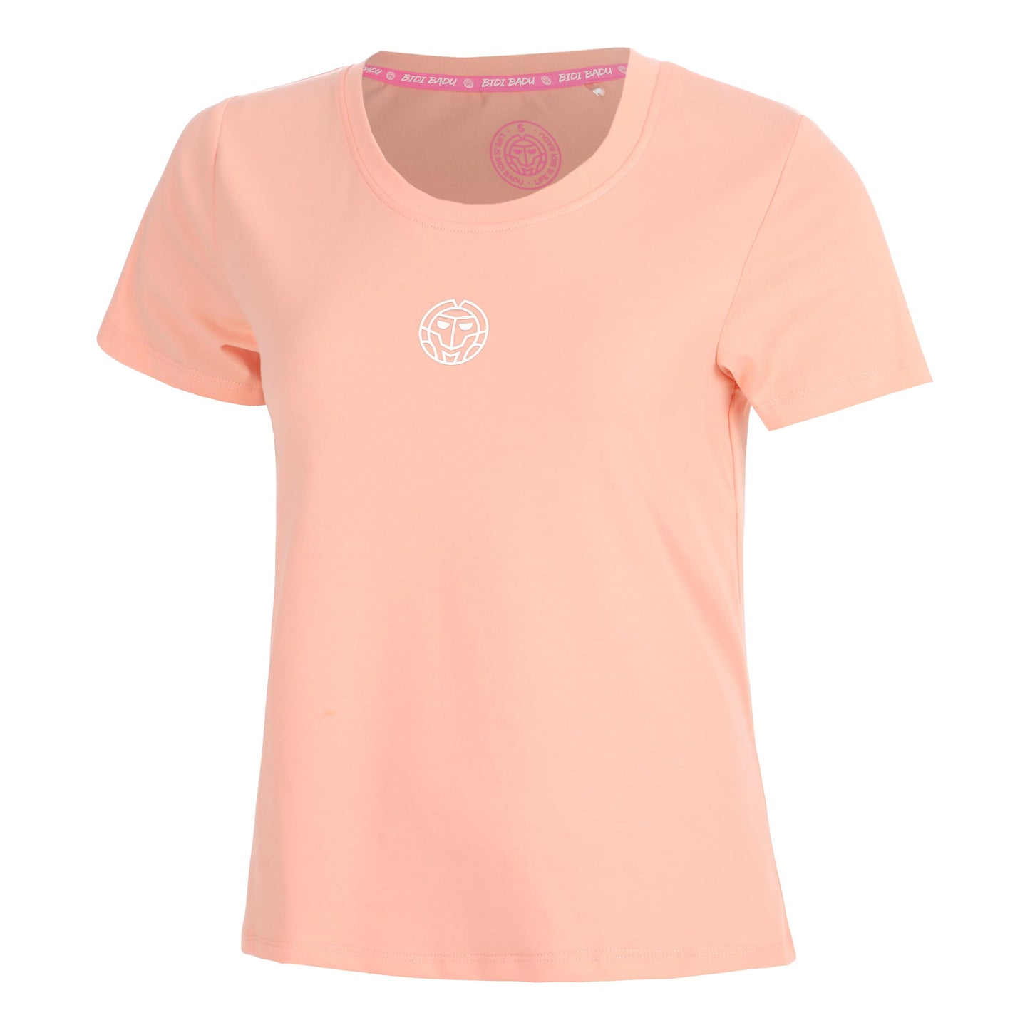 BIDI BADU Out of Control Logo Camiseta de manga corta Mujeres-rosa