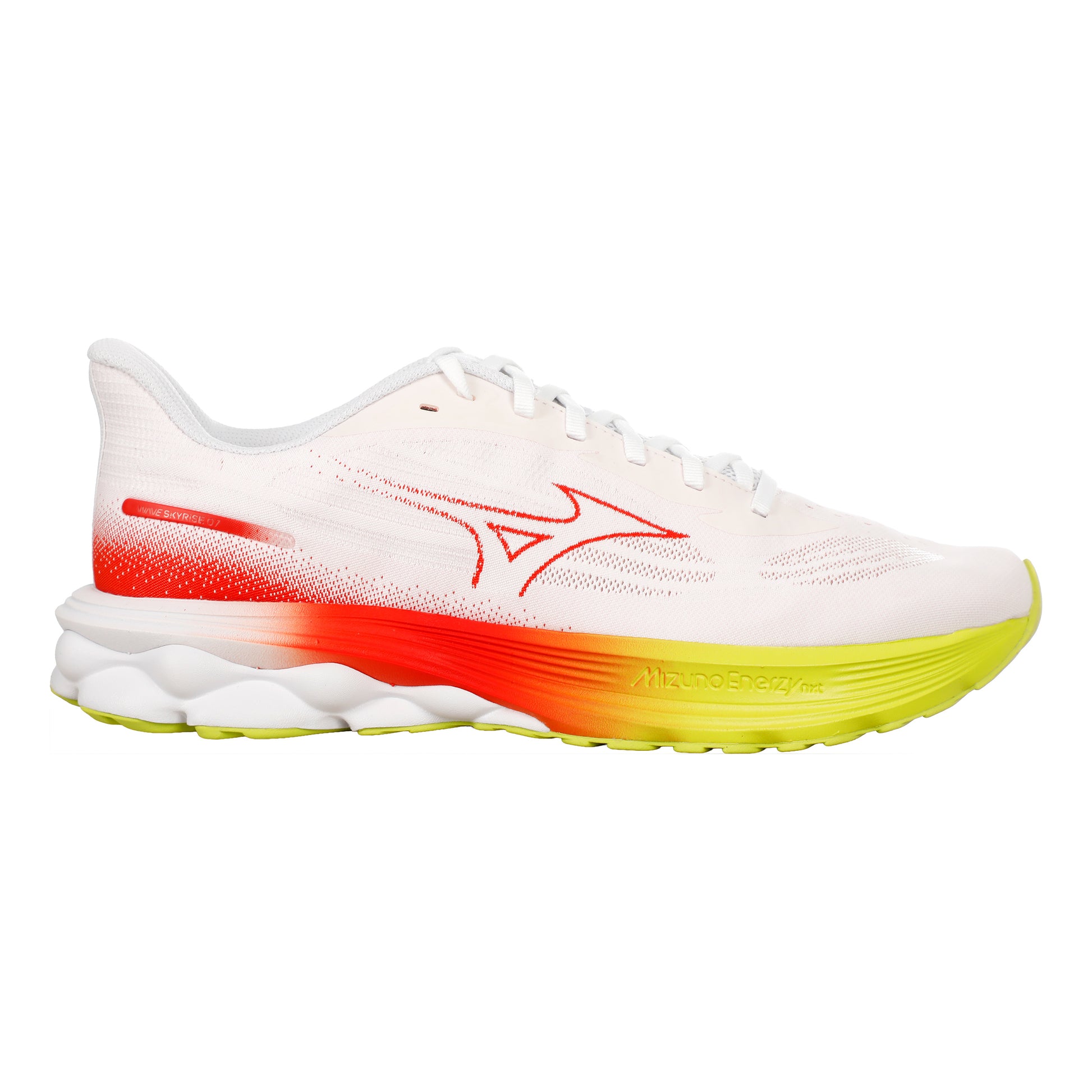 Mizuno Wave Skyrise 7  Zapatilla neutral Hombres - blanco, naranja