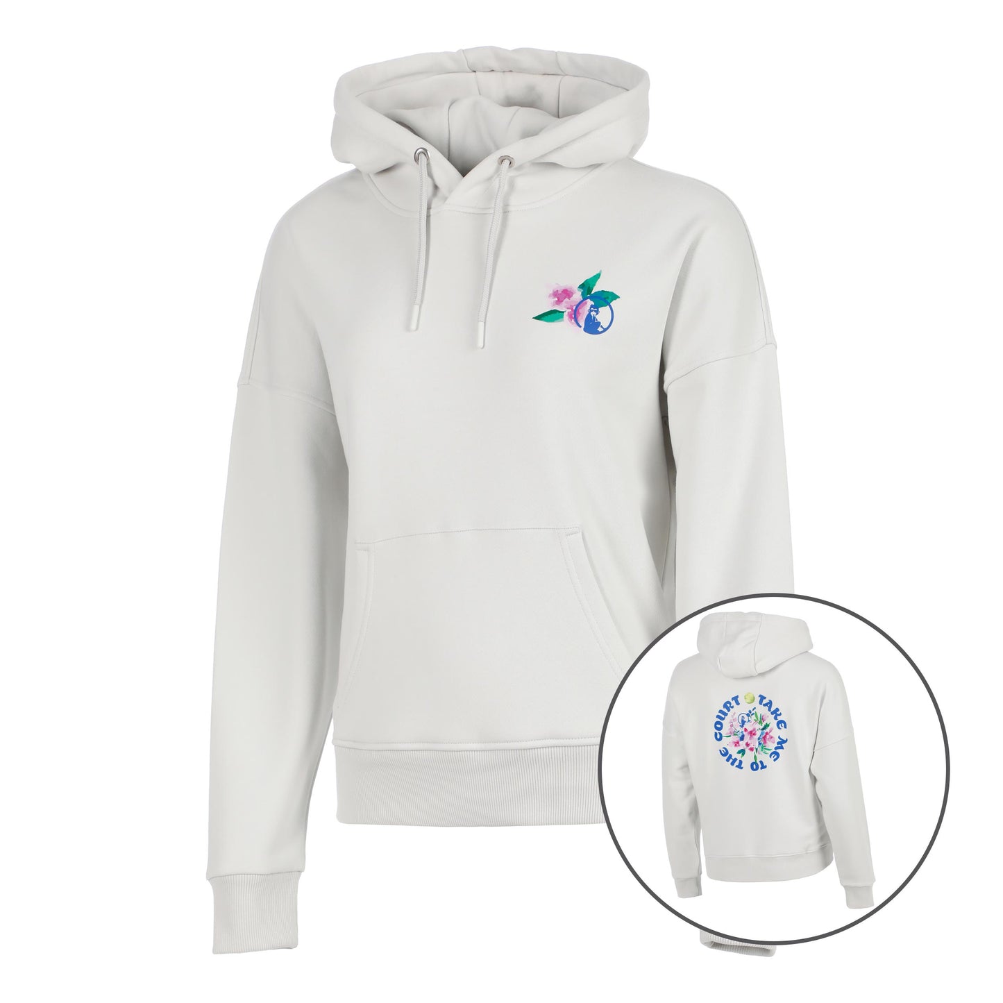Quiet Please Crush TMTTC Sudadera con capucha Mujeres-gris claro, azul