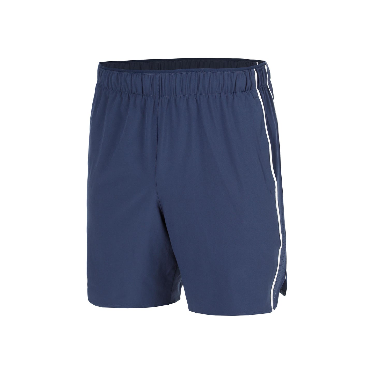 New Balance Tournament Shorts Hombres-azul oscuro, blanco