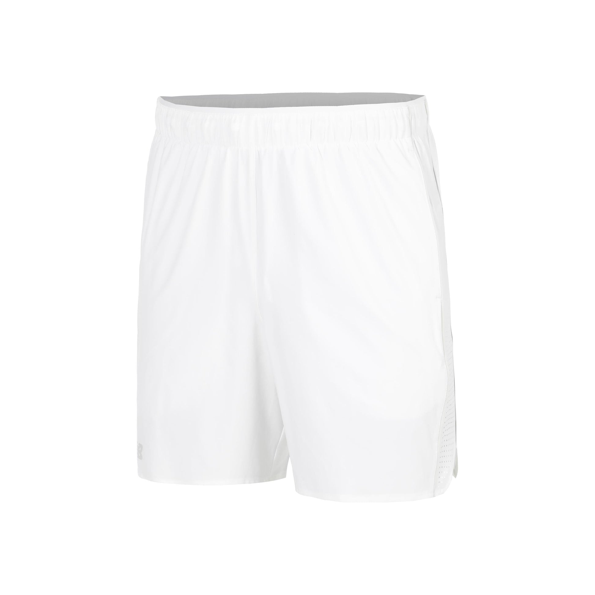 New Balance Tournament Shorts Hombres-blanco, gris