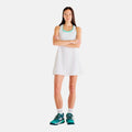 Tournament Dress Vestido Mujeres-blanco, verde