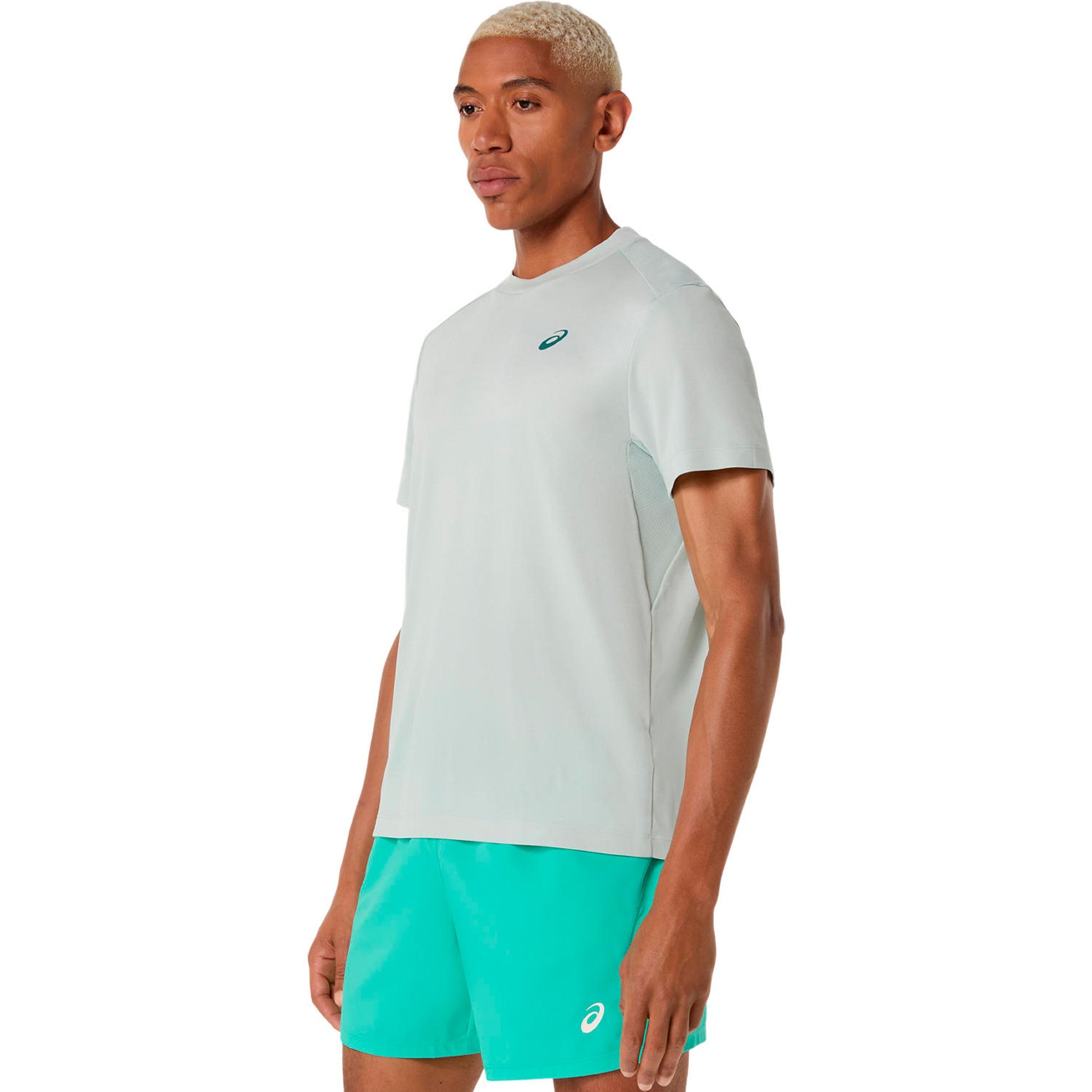 ASICS Court Camiseta de manga corta Hombres-gris