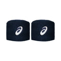 Wrist Band Pair Cinta para sudor - Pack de 2 Unisex-azul oscuro