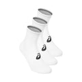 Calcetines de tenis - Pack de 3 Unisex-blanco