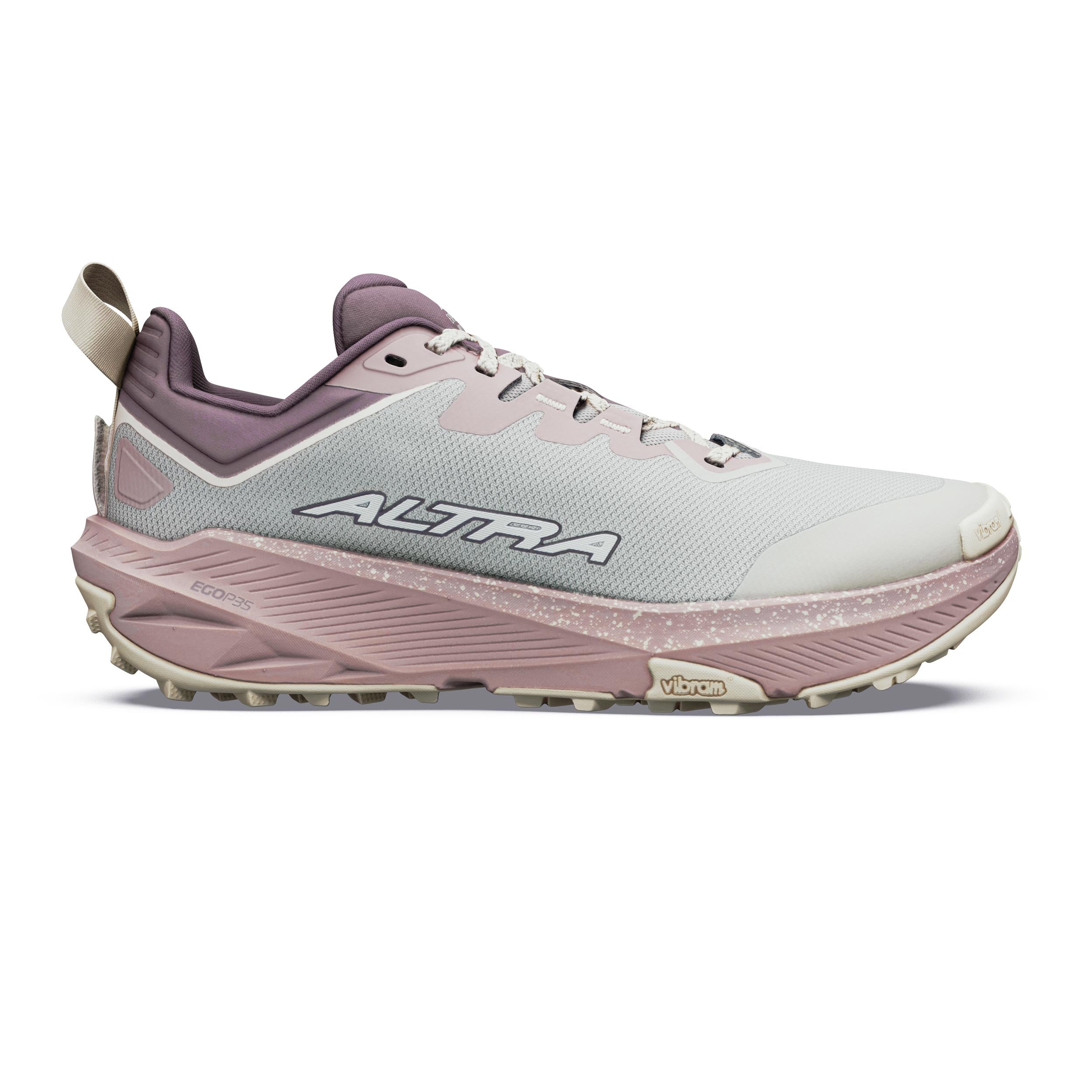 Altra Experience Wild 3+ Zapatilla trail Mujeres - caqui, malva
