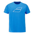 EX Camiseta de manga corta Hombres-azul claro