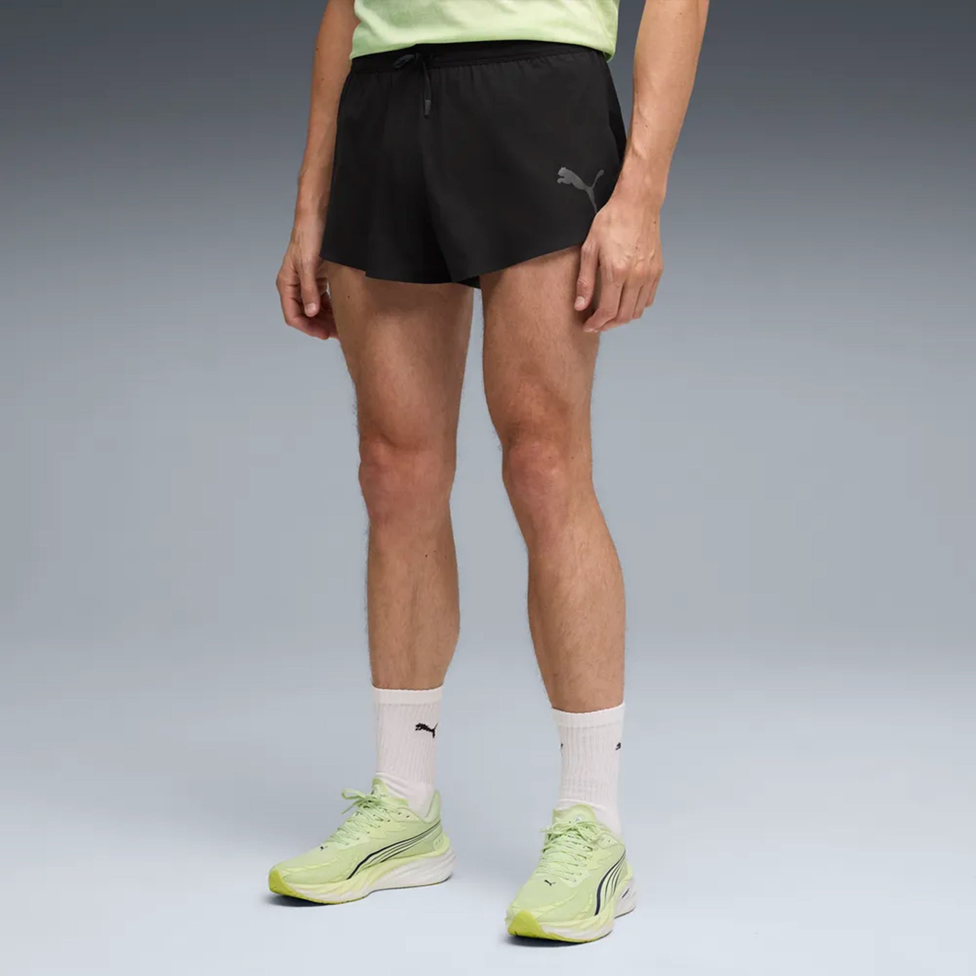 Puma Lightspeed Ultraweave 2in Split  Pantalones cortos Hombres - negro
