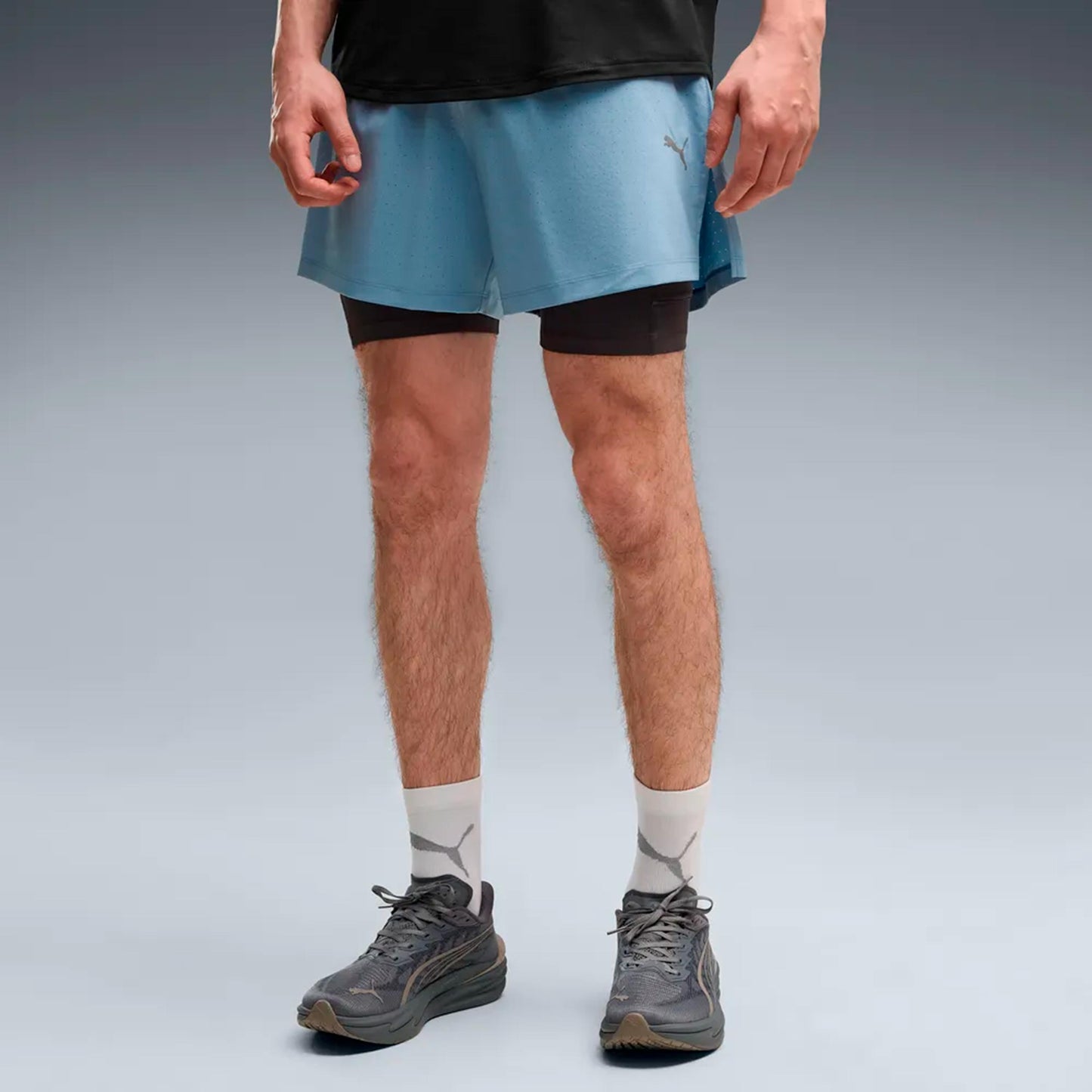 Puma Dreamrun DryCell 2in1 5in  Pantalones cortos Hombres - azul