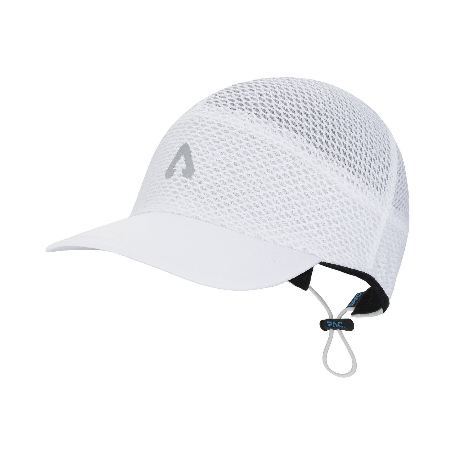 P.A.C. Mesh Run Gorra Unisex-blanco
