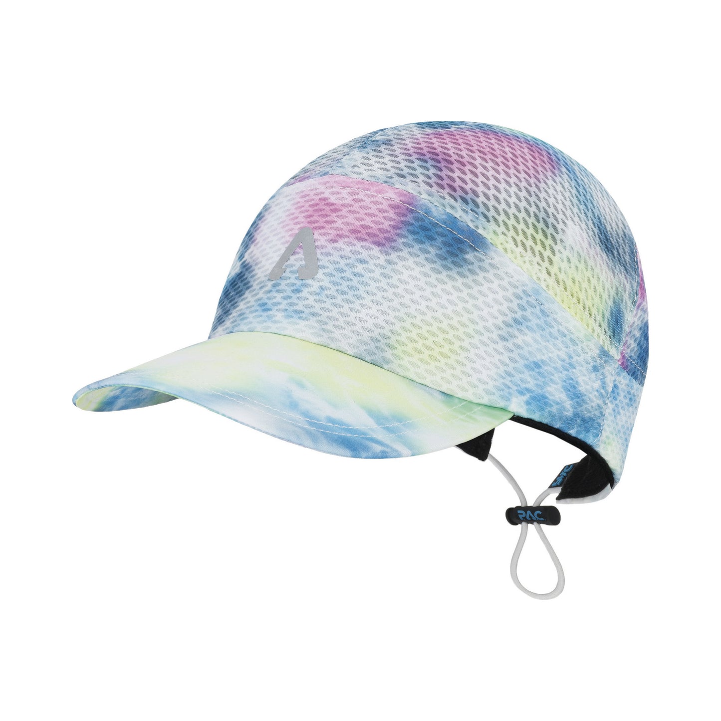 P.A.C. Mesh Run Gorra Unisex-multicolor, blanco