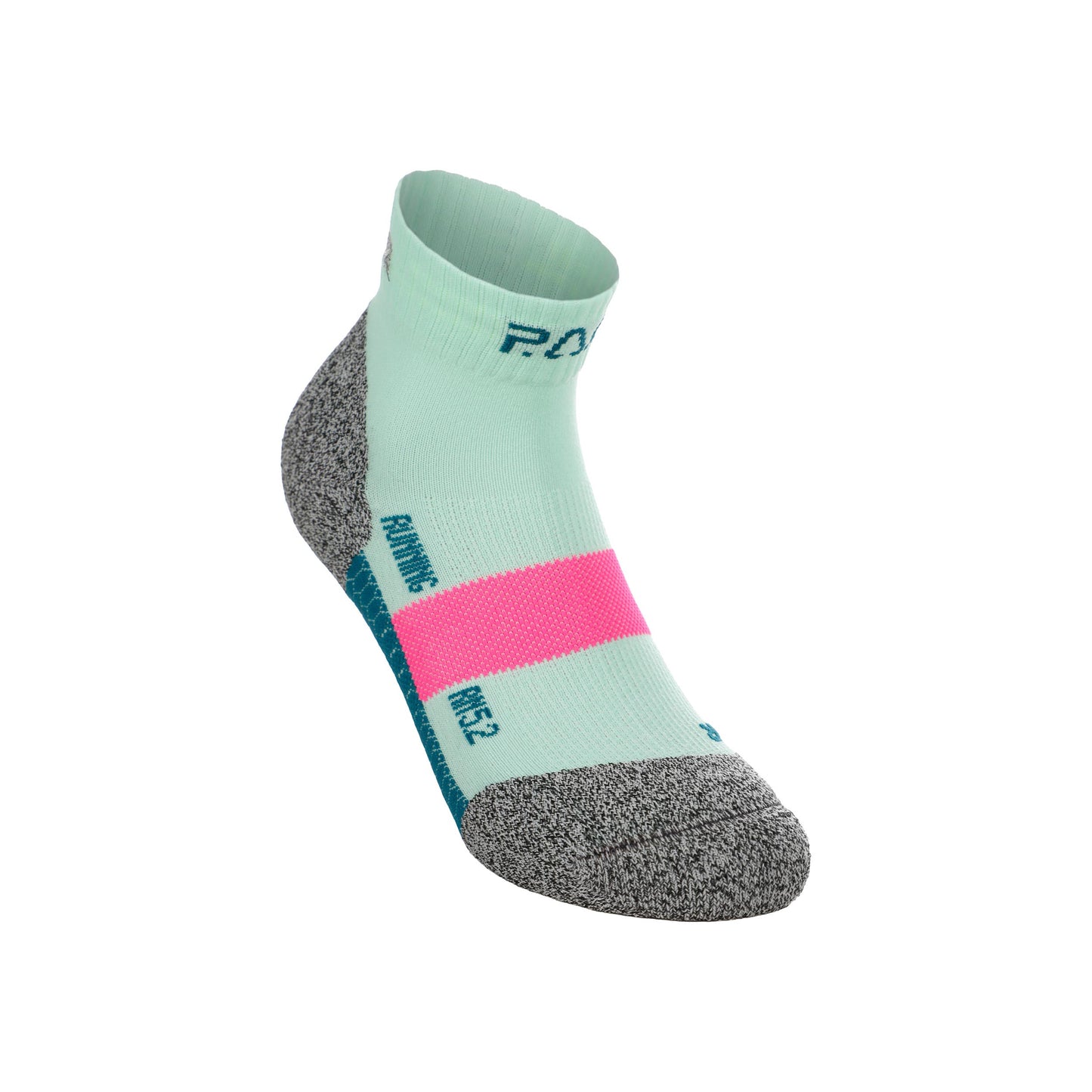 P.A.C. RN 5.2 Reflective Pro Calcetines para correr Mujeres-mint, rosa