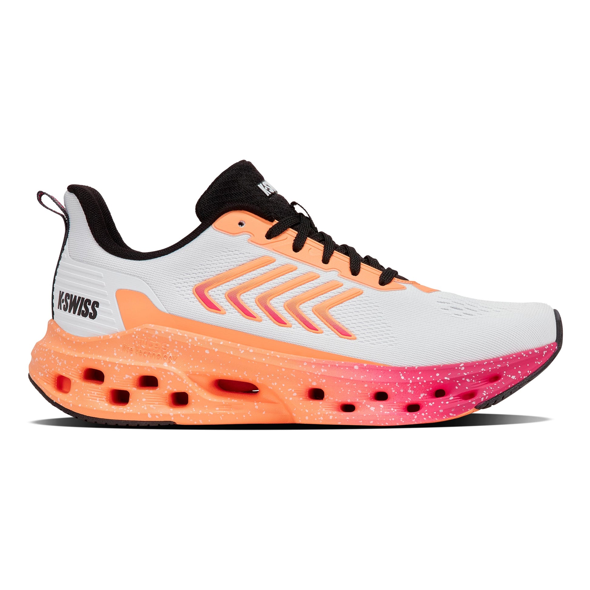 K-Swiss Melrose Tubes Lite Zapatilla de ocio Mujeres-blanco, coral