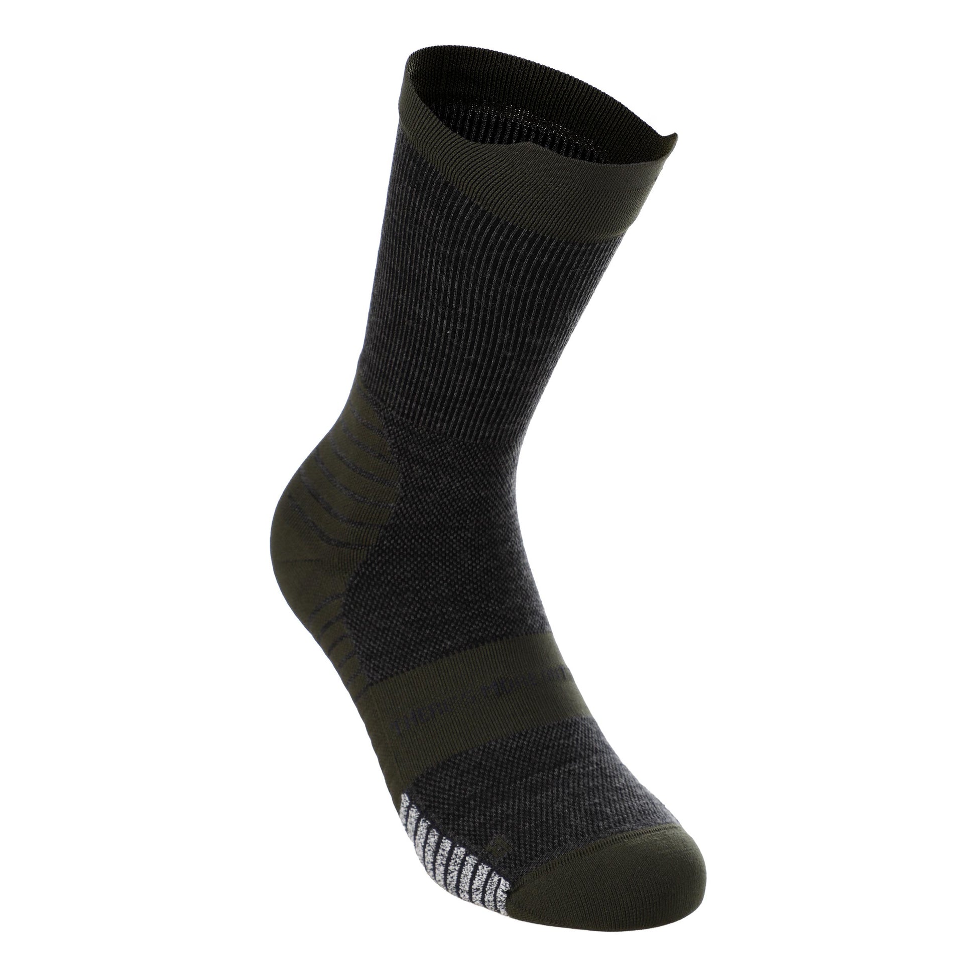 Odlo Performance Merino Trail  Calcetines para correr Unisex-verde oscuro