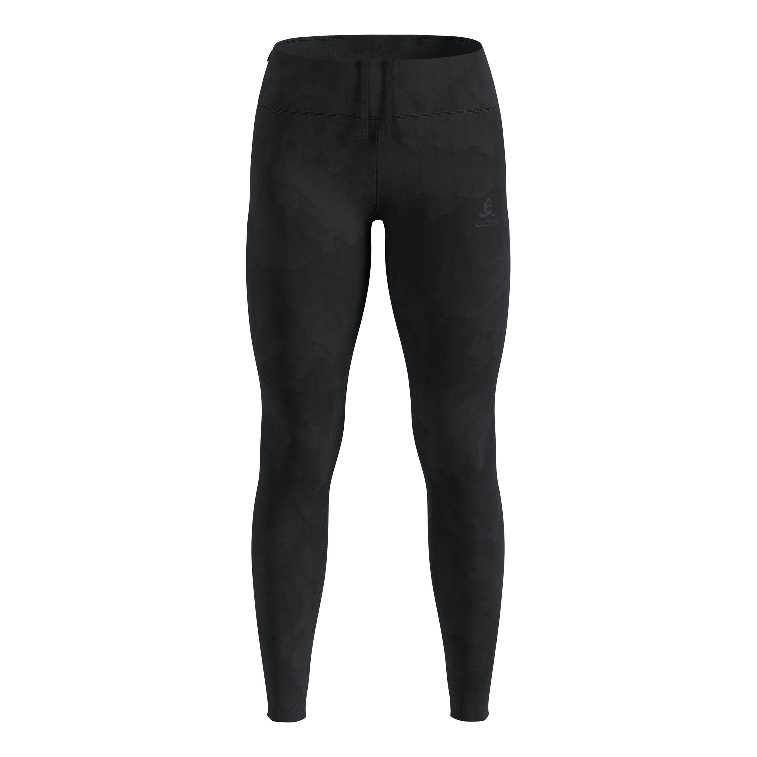 Odlo Zeroweight Print  Mallas para correr Mujeres-negro