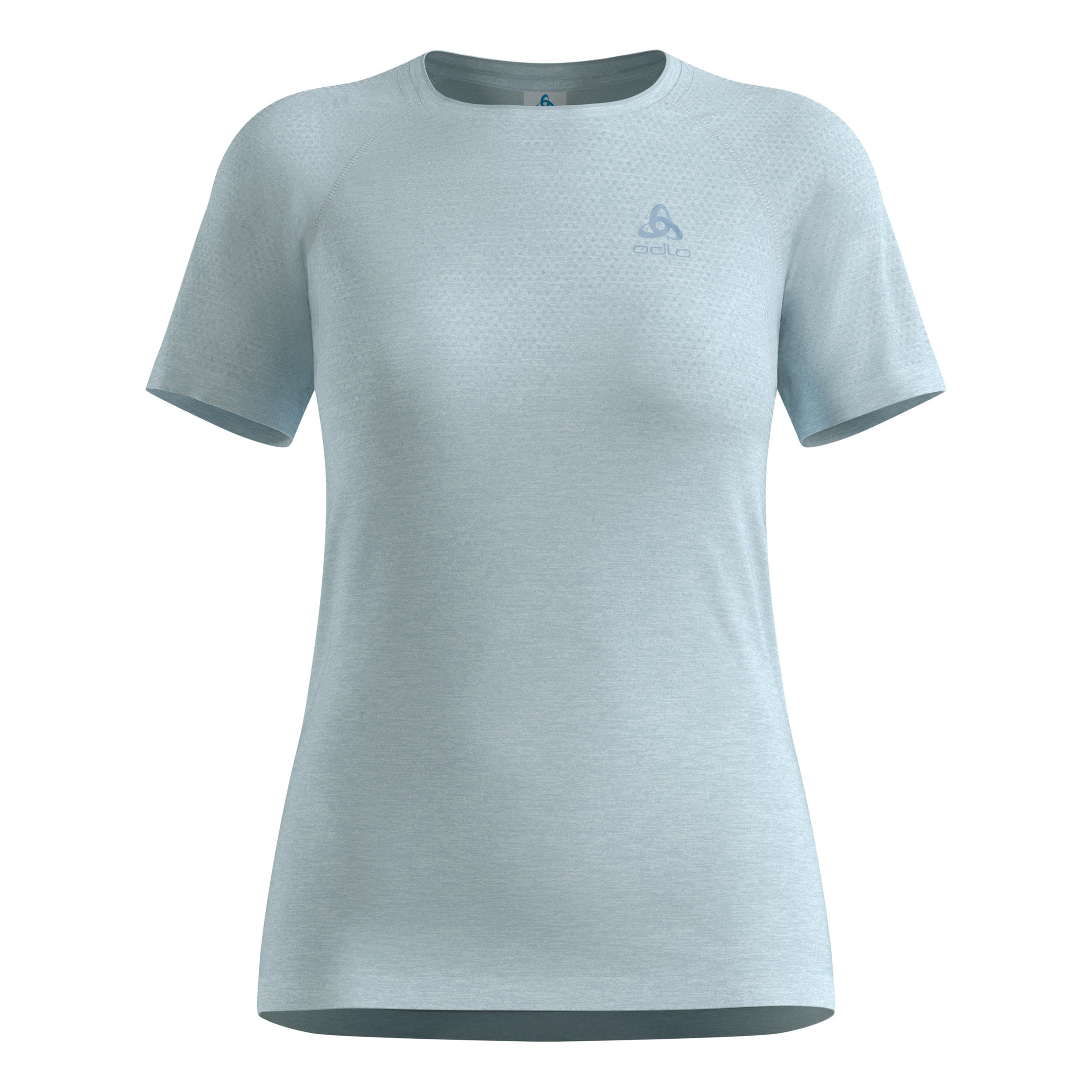 Odlo Essential Seamless  Camiseta de running Mujeres - azul claro
