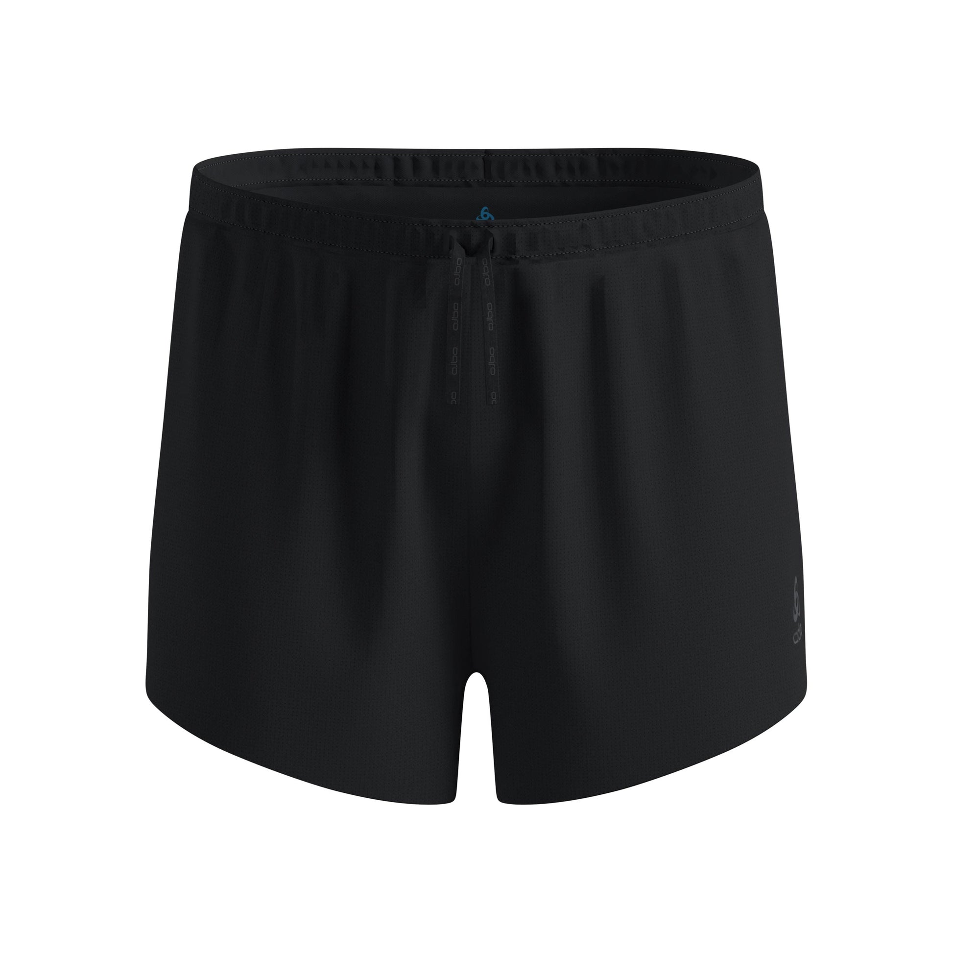 Odlo Zeroweight 3in Split Pantalones cortos Hombres-negro