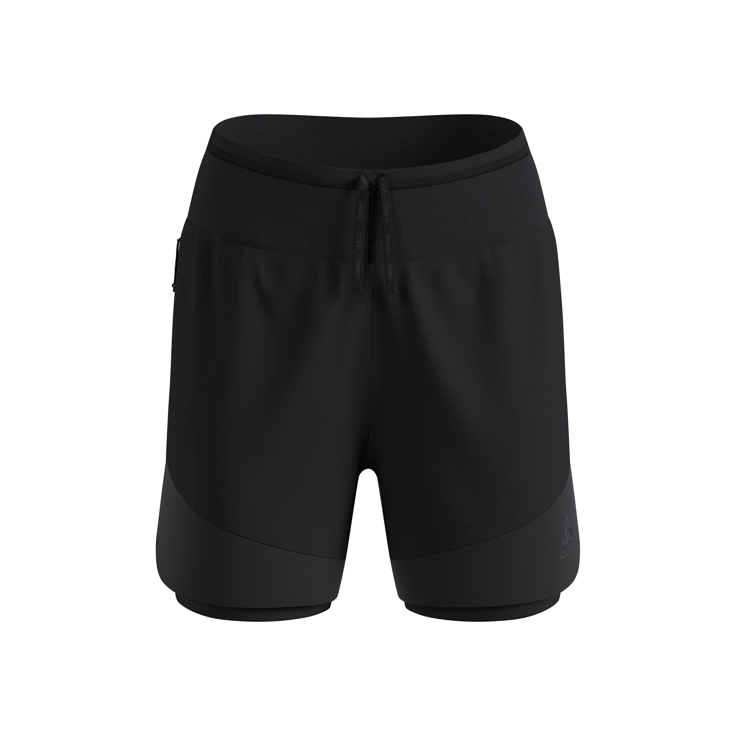 Odlo X-Alp Trail 5in 2in1 Pantalones cortos Mujeres-negro