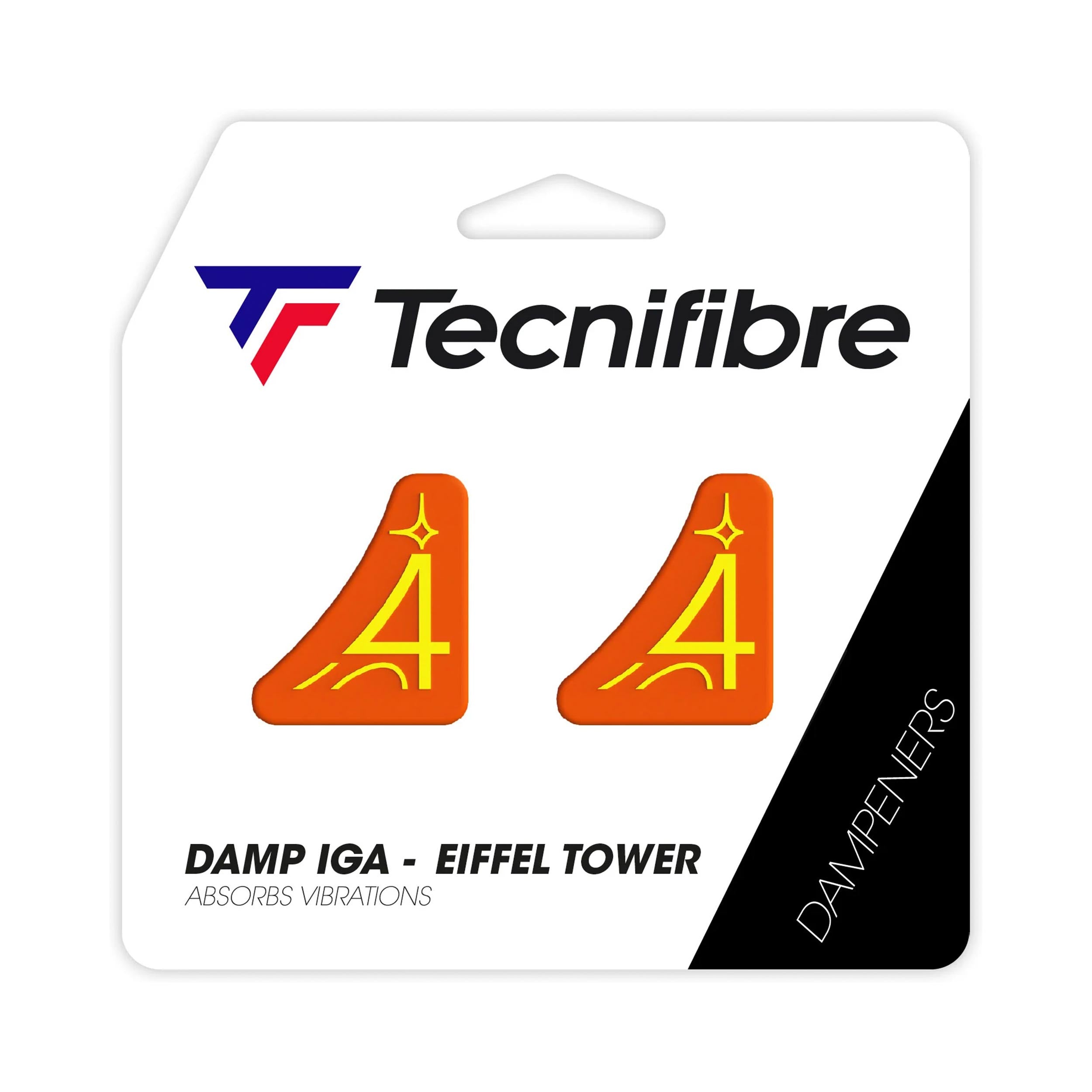 Tecnifibre IG Eifel Tower Antivibradores -naranja