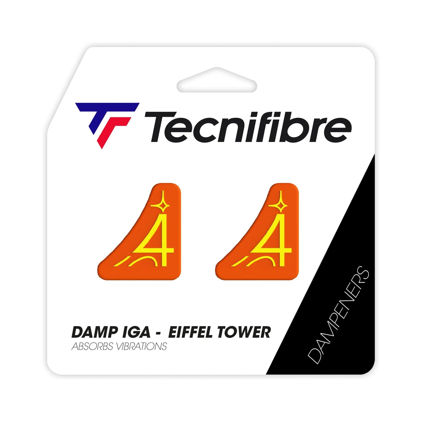 Tecnifibre IG Eifel Tower Antivibradores -naranja